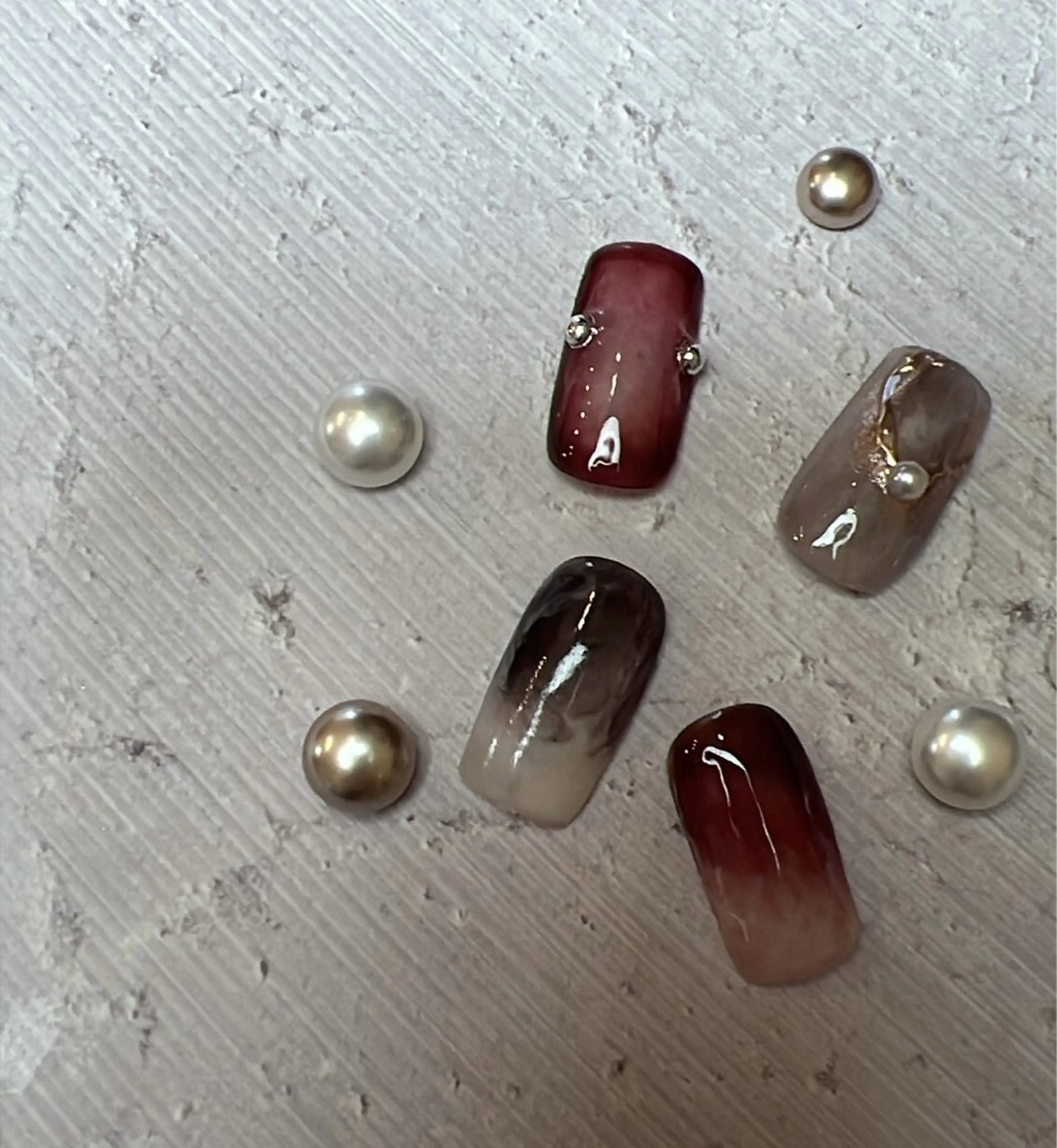 ネイル ニュアンスネイル Lamer所属・Lamer Lamer夏奈香のネイルデザイン