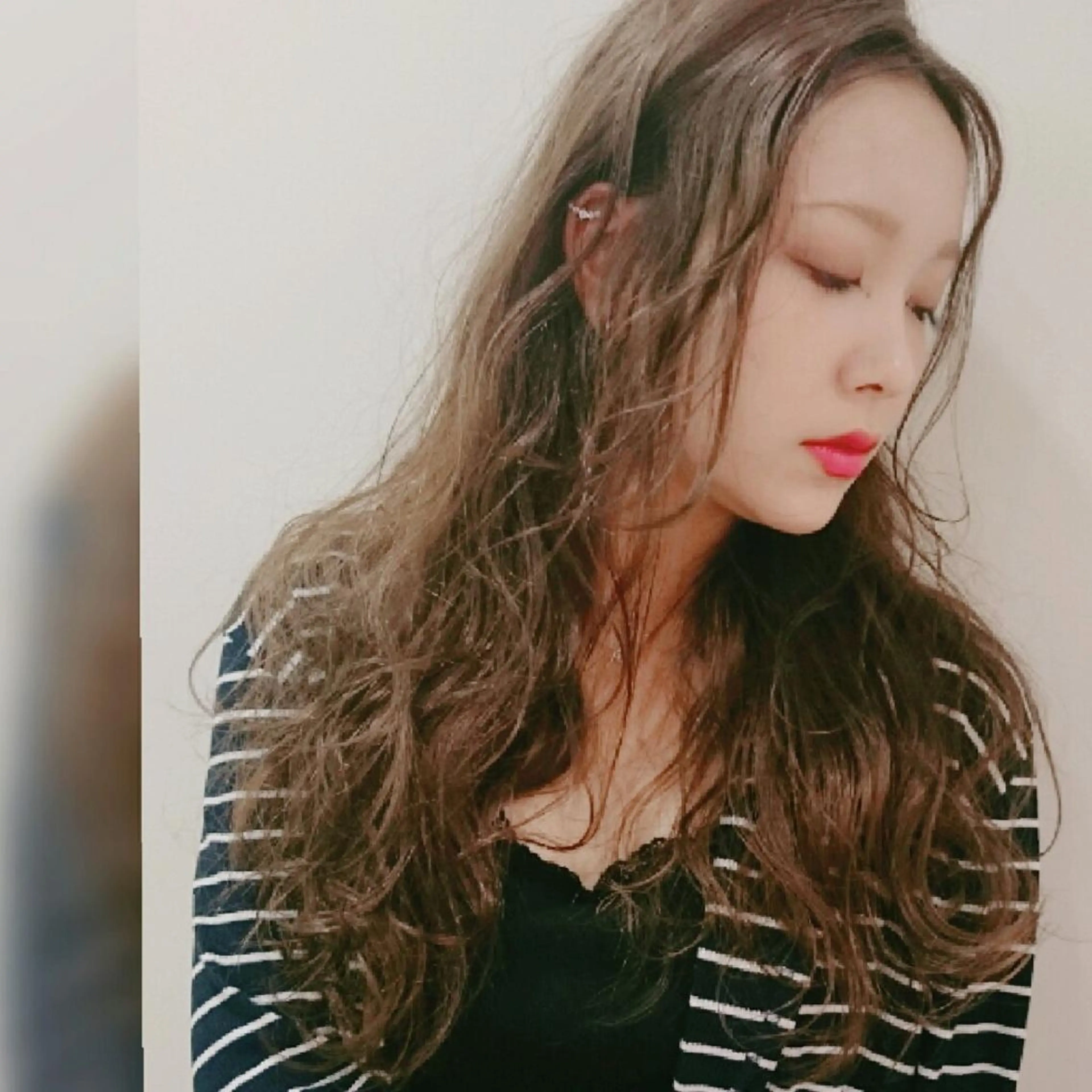 カラー ma cherie 三浦直美のヘアスタイル