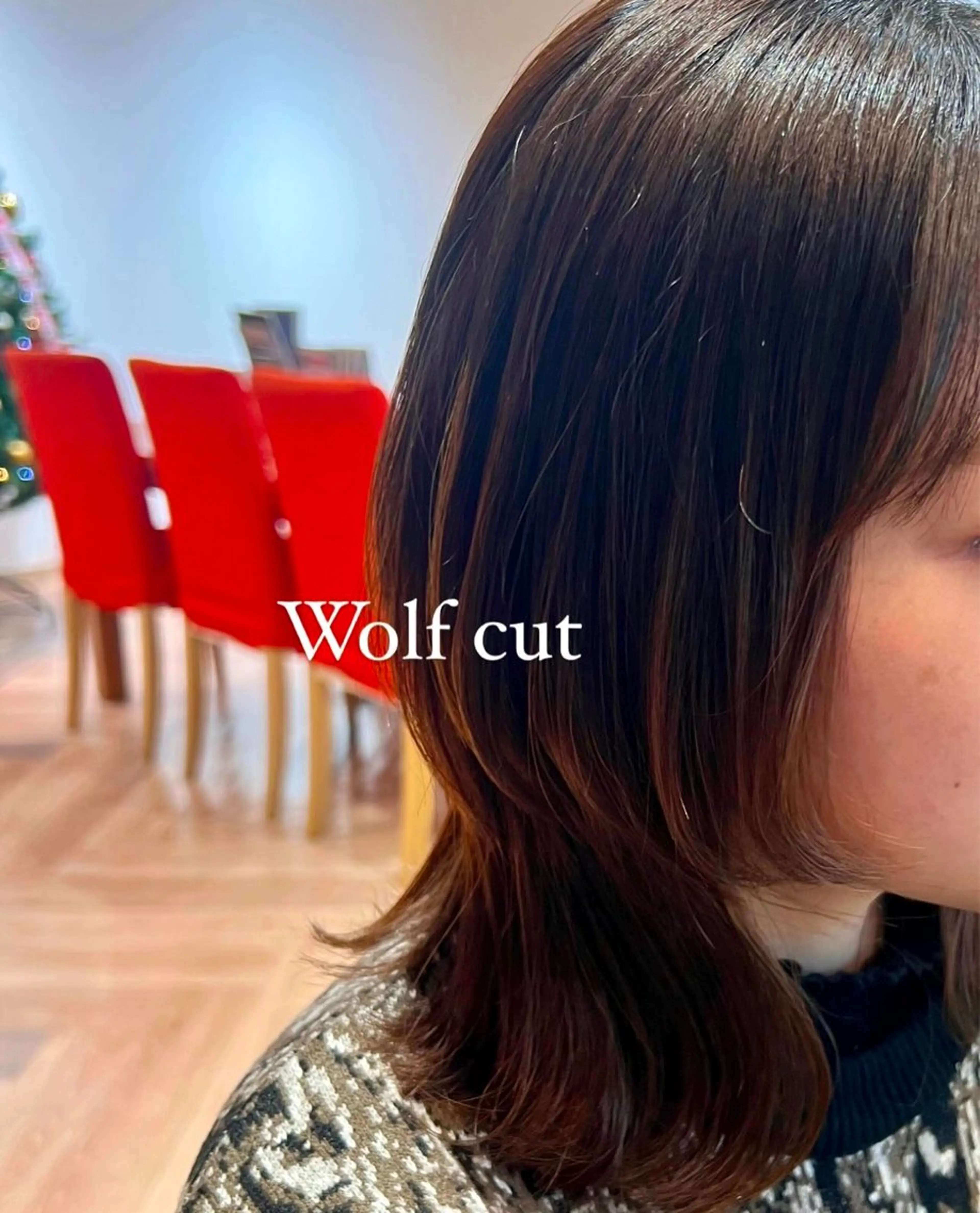 ミディアム 外ハネヘア 加納千華 /ボブ/ぱつっとボブのヘアスタイル