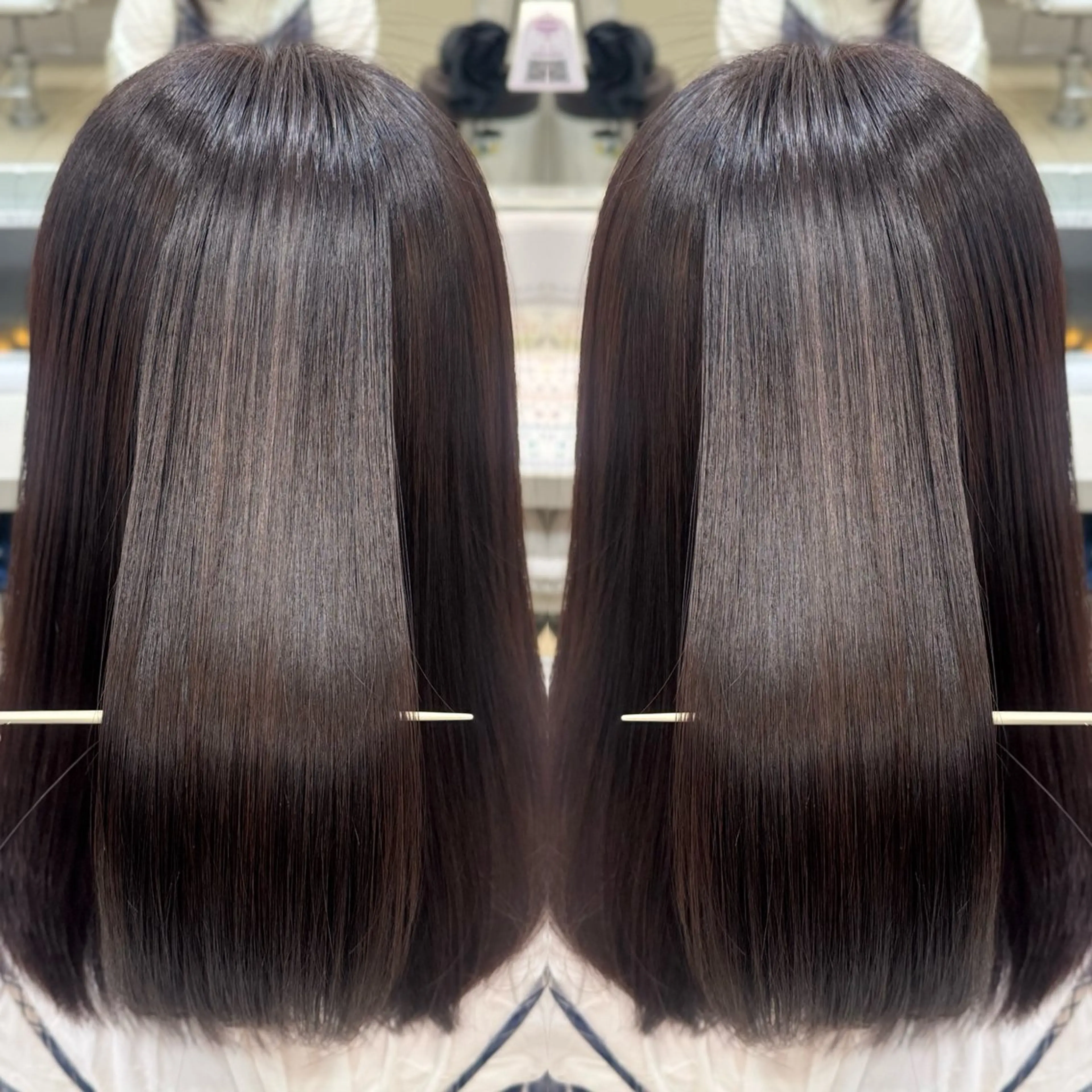 ロング ヘアカラー トリートメント 💎髪質改善特化/ 町田莉彩💎のヘアスタイル