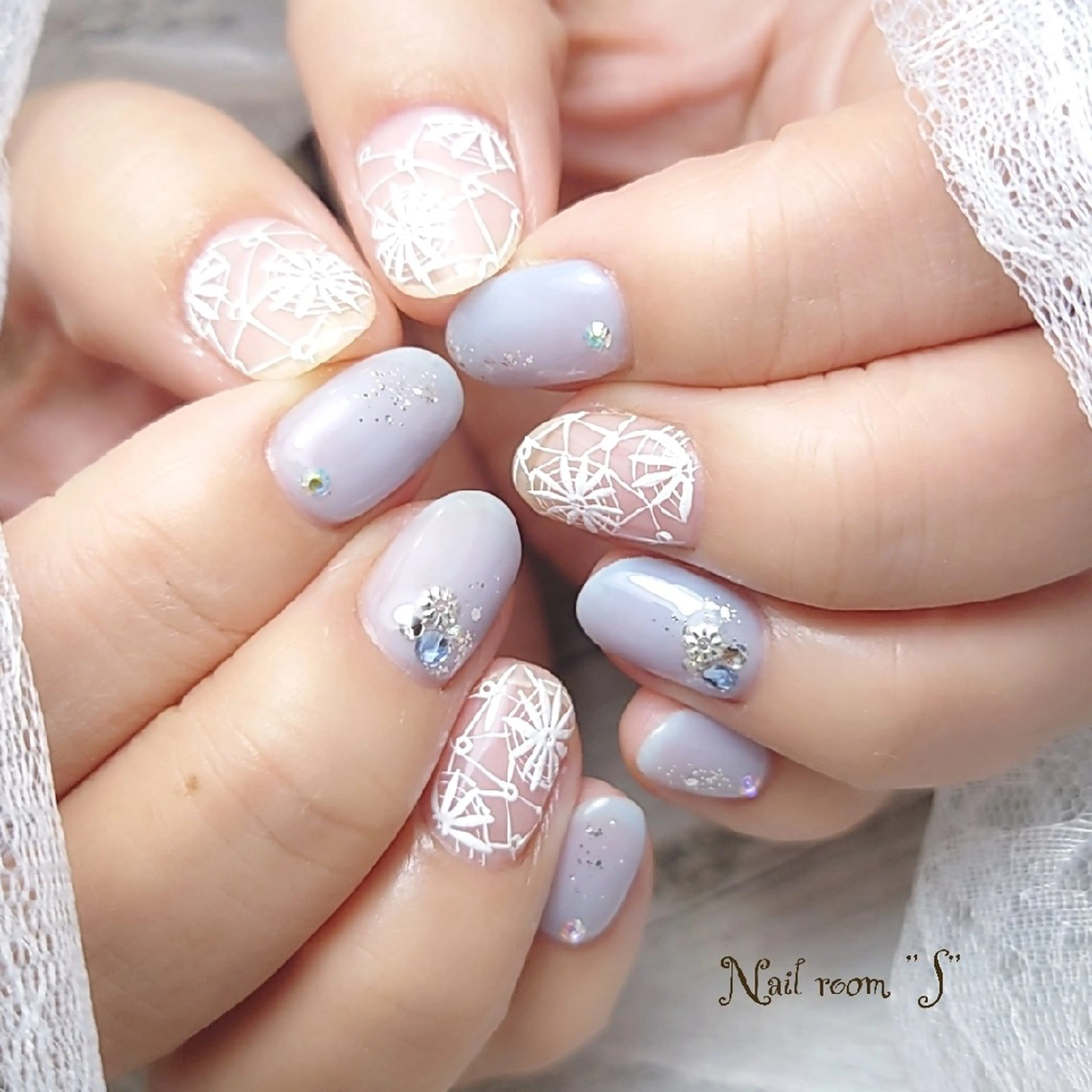 ネイル レース Nail room  "S"  SAKAIのネイルデザイン
