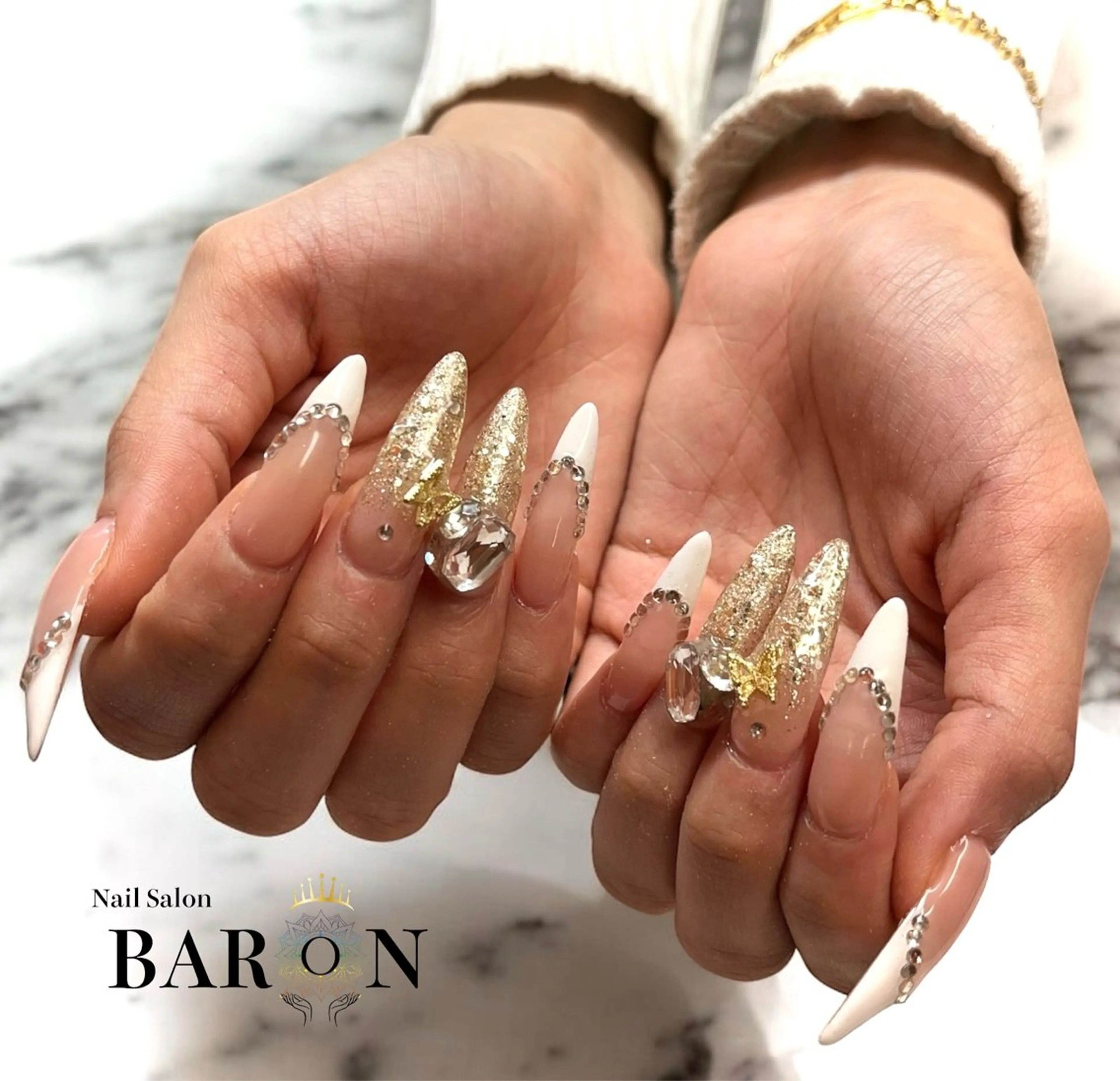 ネイル ハンドネイル 👑BARON👑 NATSUMIのネイルデザイン