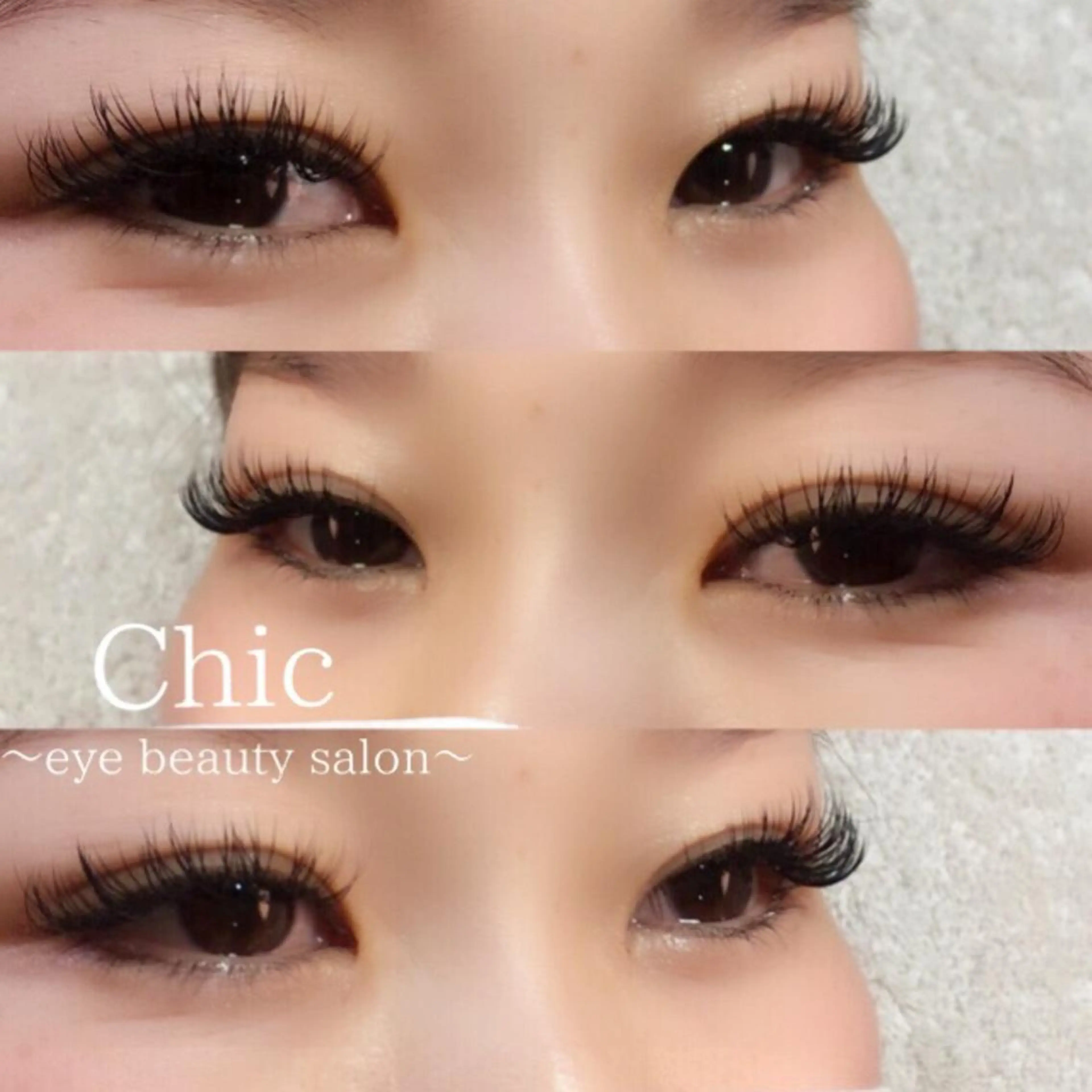 マツエク・マツパ Chic ATSUKOのマツエク・マツパデザイン