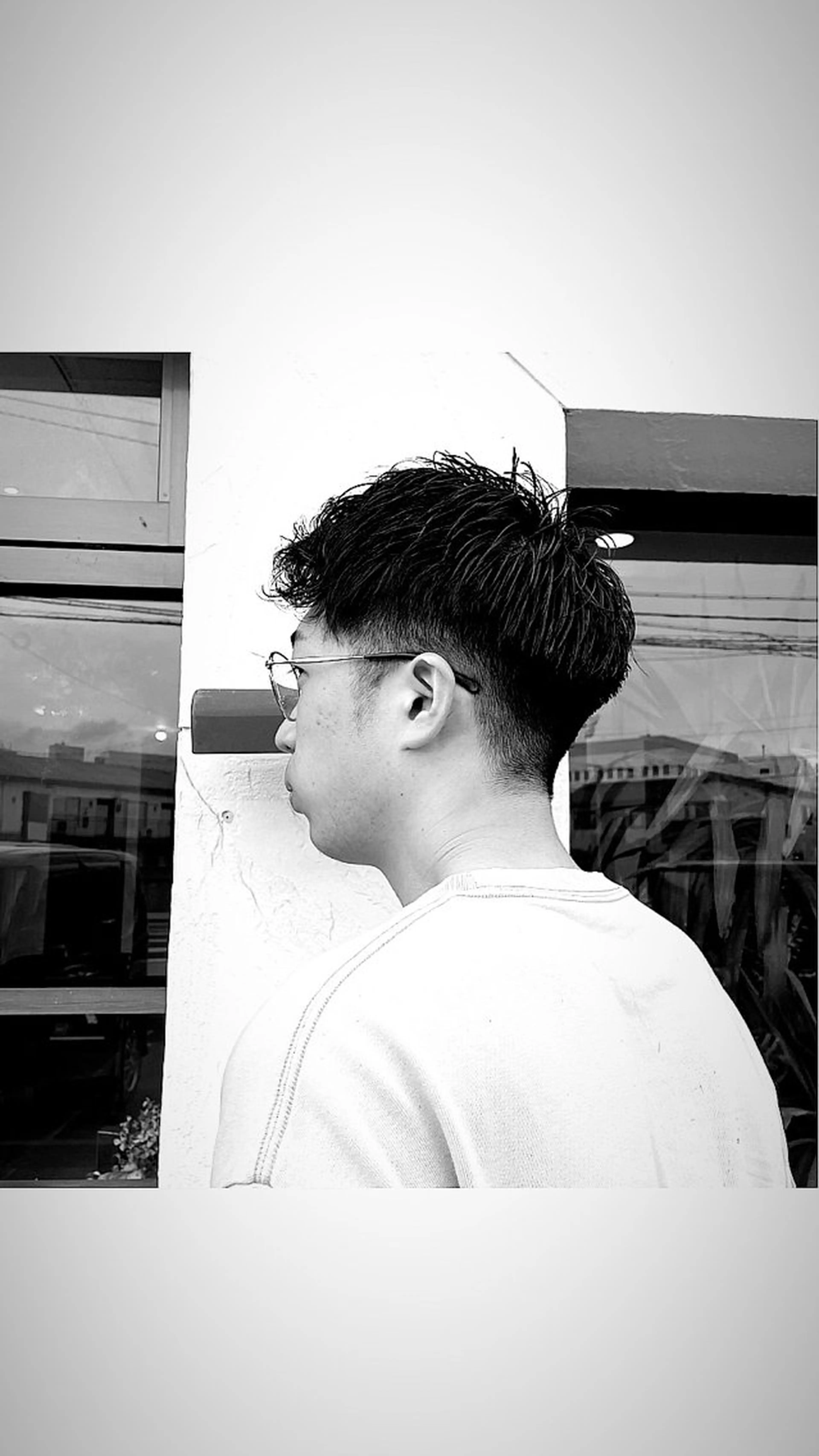 ショート パーマ メンズ cotton 松本店所属・cotton松本店 たかゆきのヘアスタイル