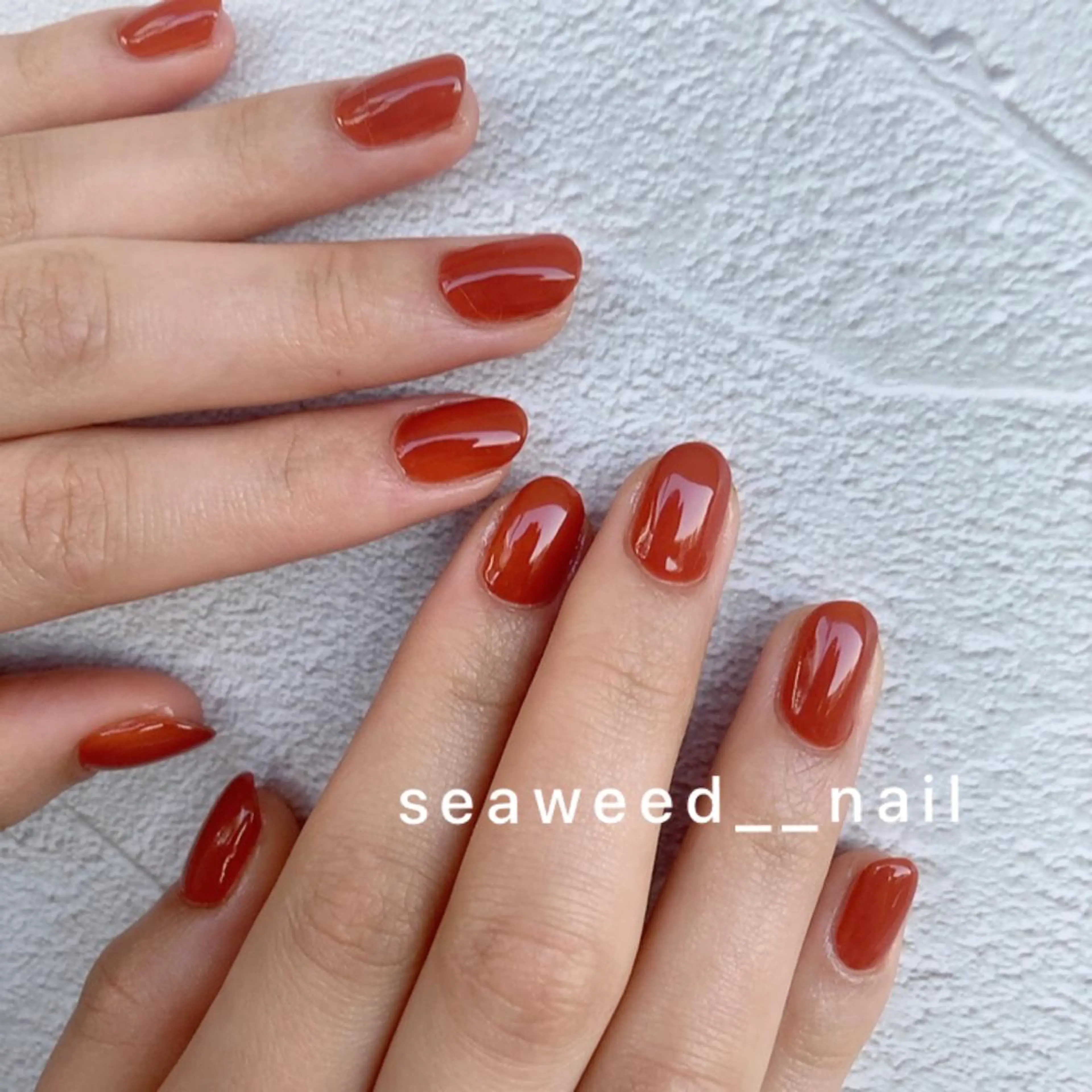 ネイル ハンドネイル seaweed nailのネイルデザイン