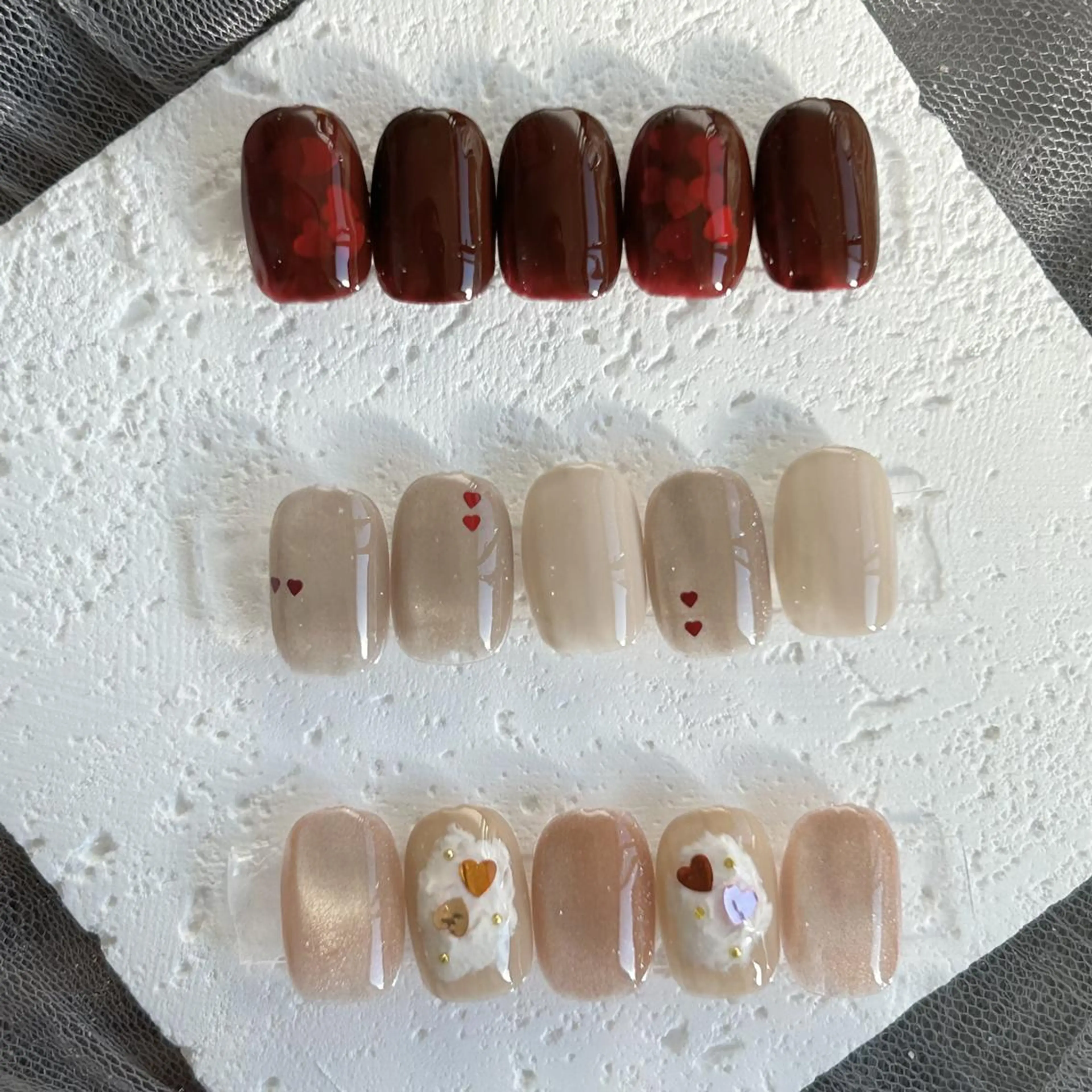 ネイル バレンタイン May. 昭和町のネイルデザイン