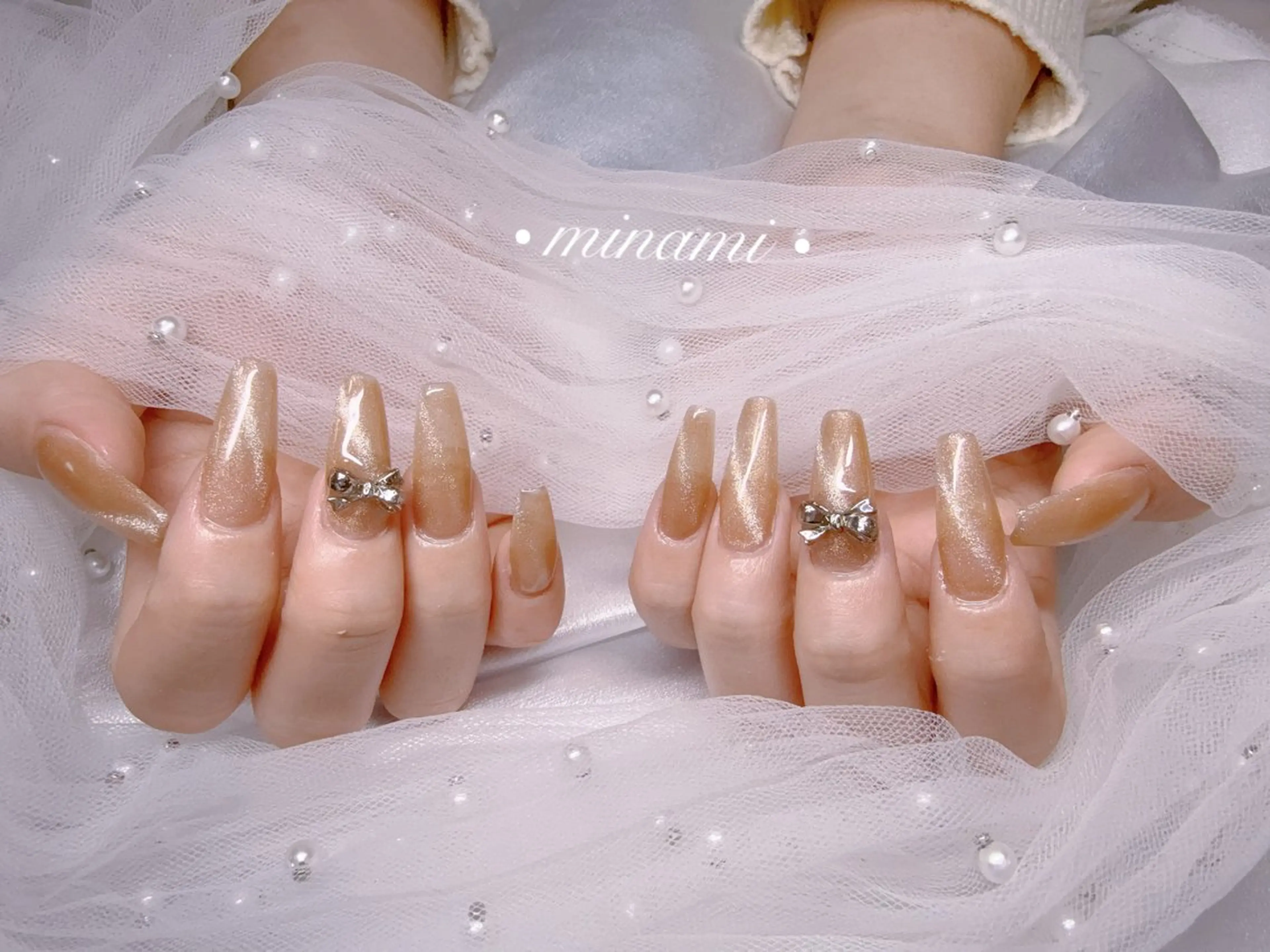 ネイル ハンドネイル 長さだし専門Minami所属・MN Nail salonのネイルデザイン