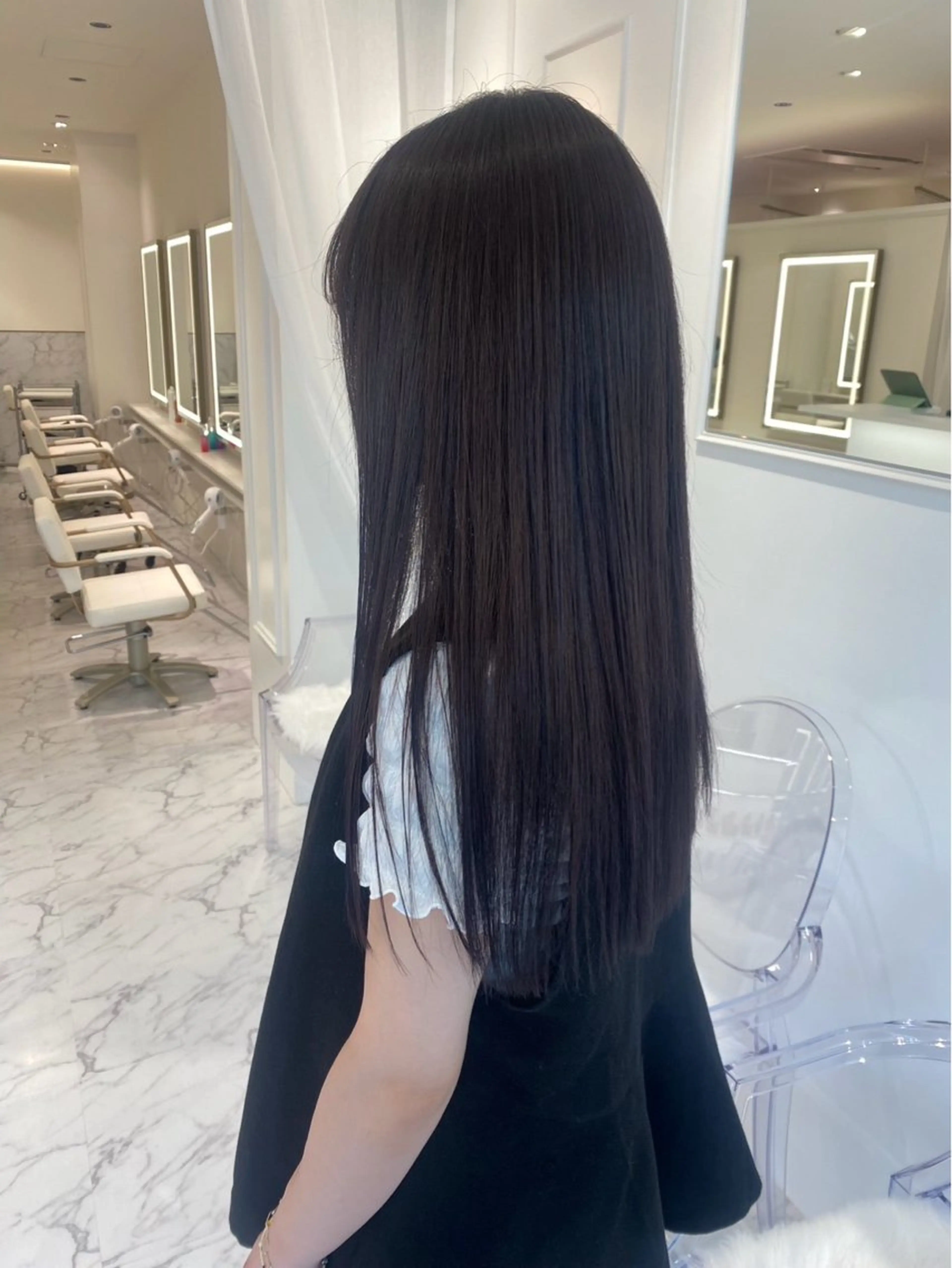 ロング Parve Mix/ 平 奈果🎀のヘアスタイル