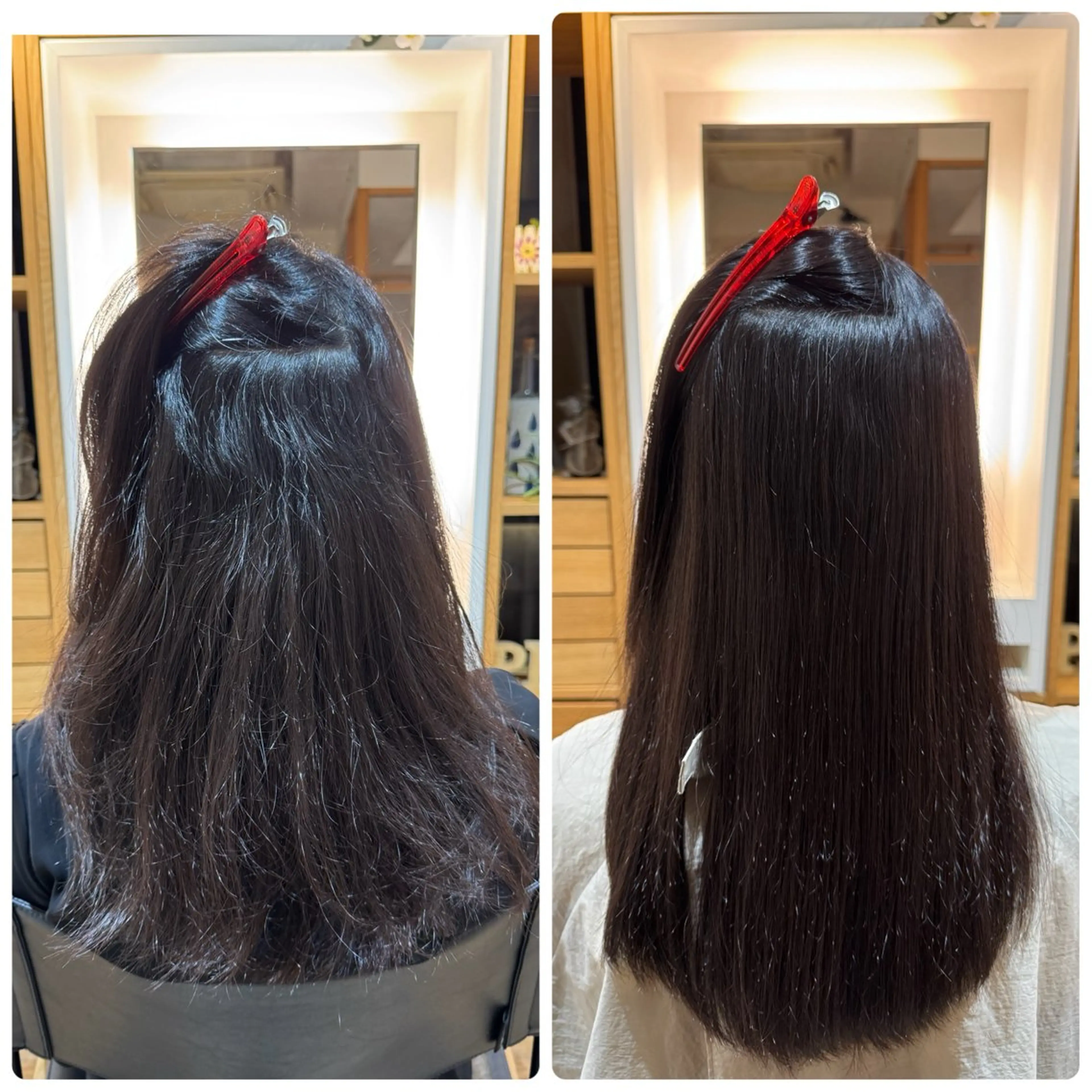 セミロング カット 縮毛矯正 トリートメント afloatkobe所属・美髪/髪質改善 川口凌弥のヘアスタイル