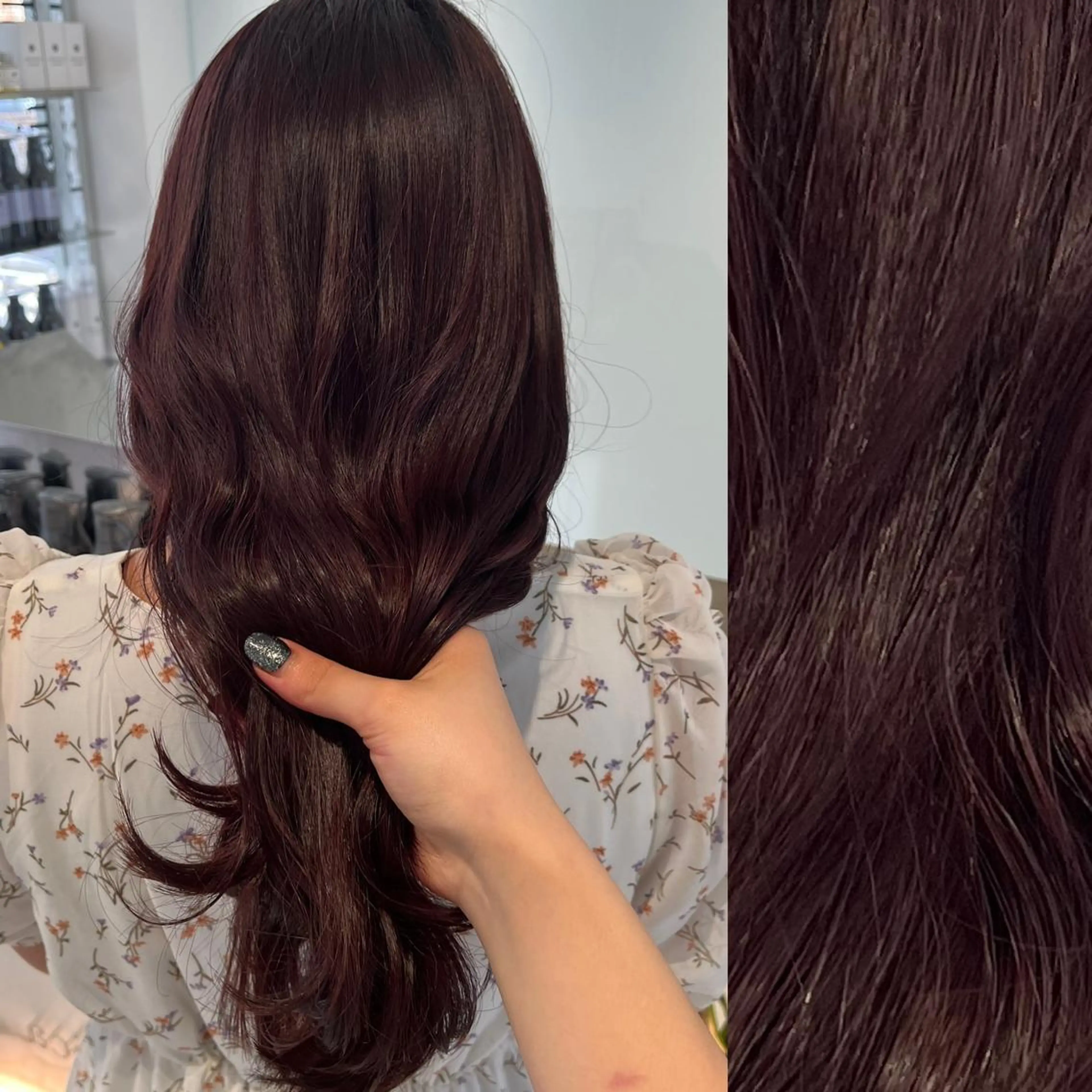 ロング カラー ヘアアレンジ ベージュカラー ブリーチ ブラウンカラー ケアブリーチ カシス 《暖色カラー特化》 ◎RUKI.のヘアスタイル