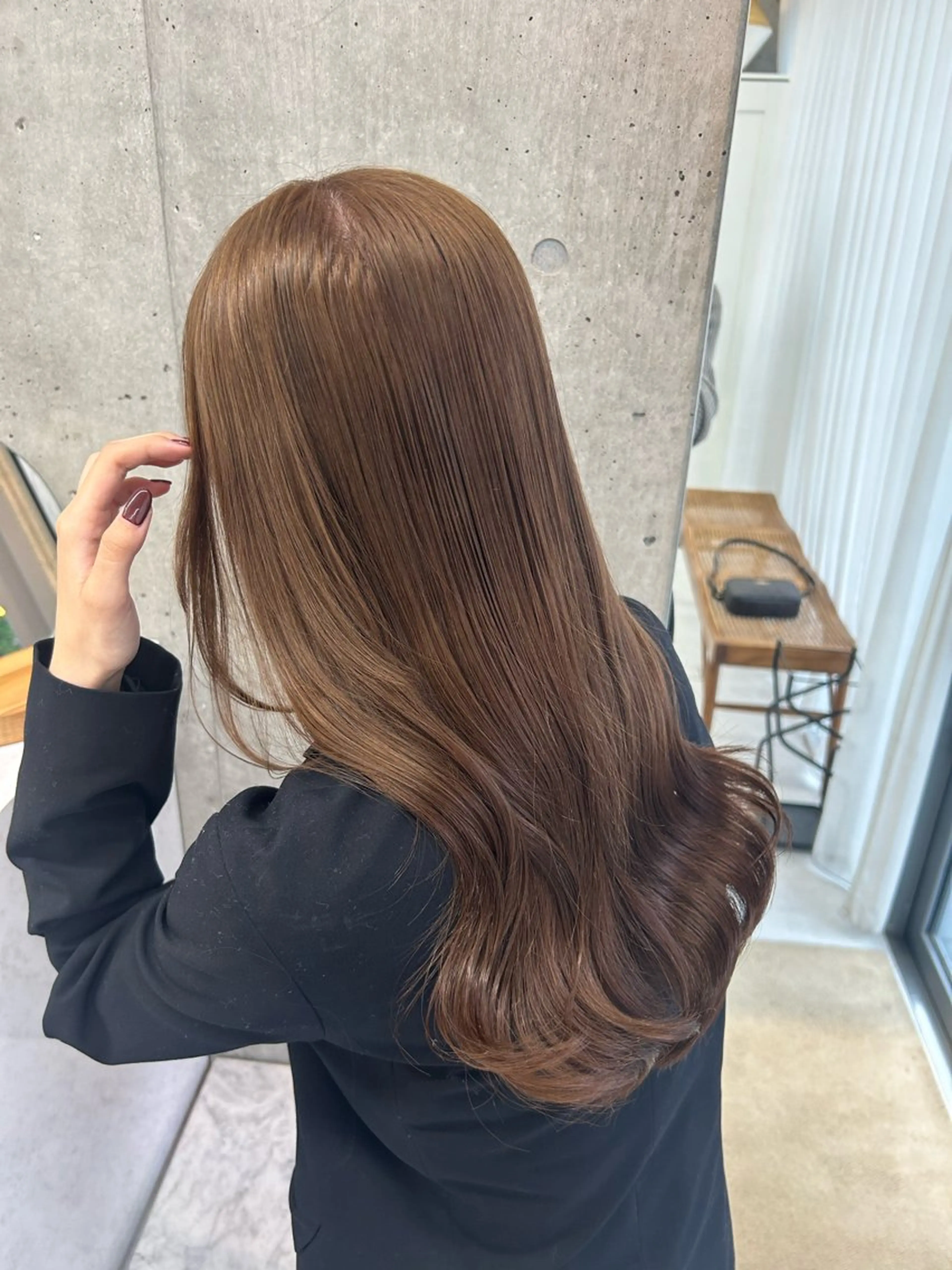 ロング カット ヘアカラー トリートメント Lomalia Yuukaのヘアスタイル