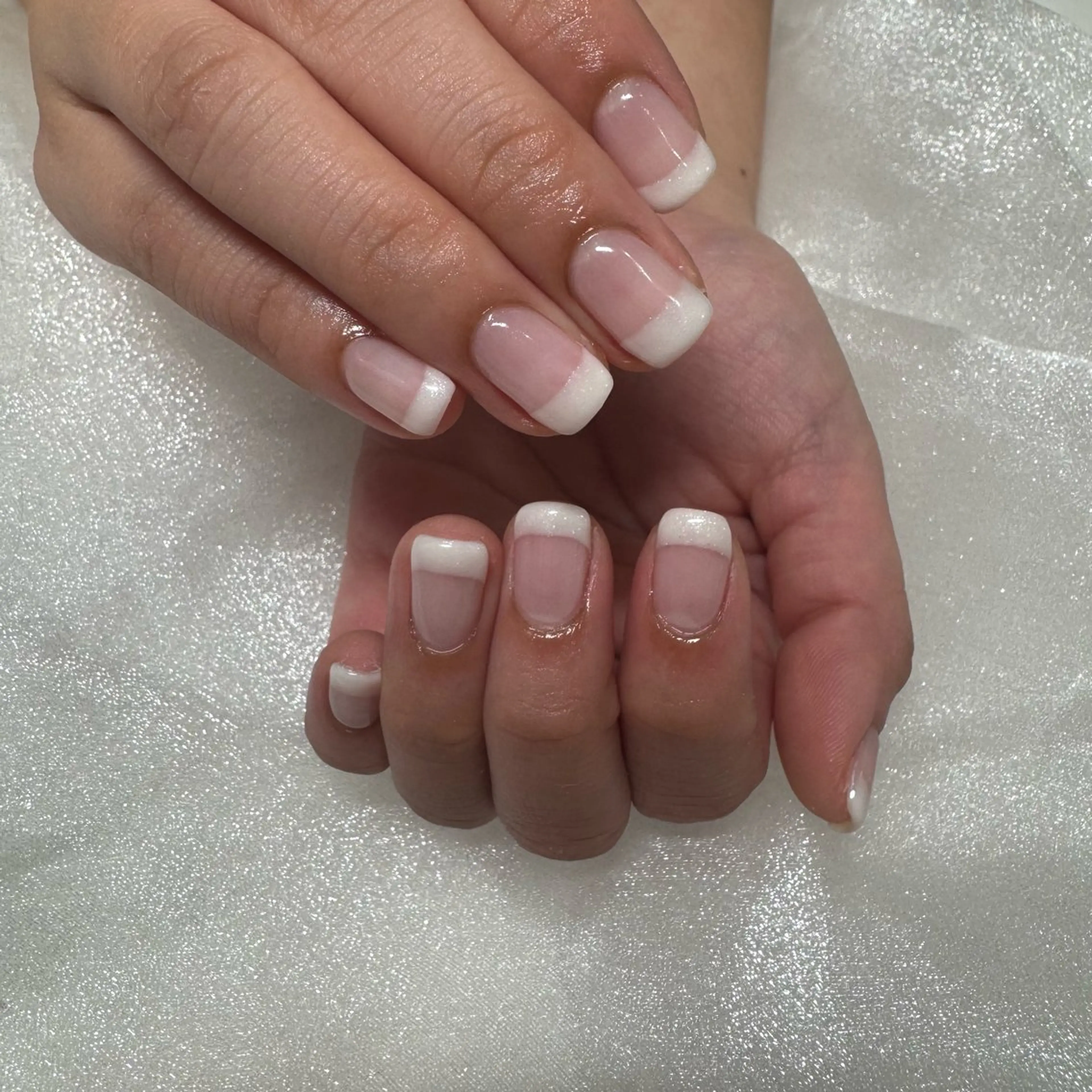 ネイル フレンチネイル mizuki 🎀のネイルデザイン