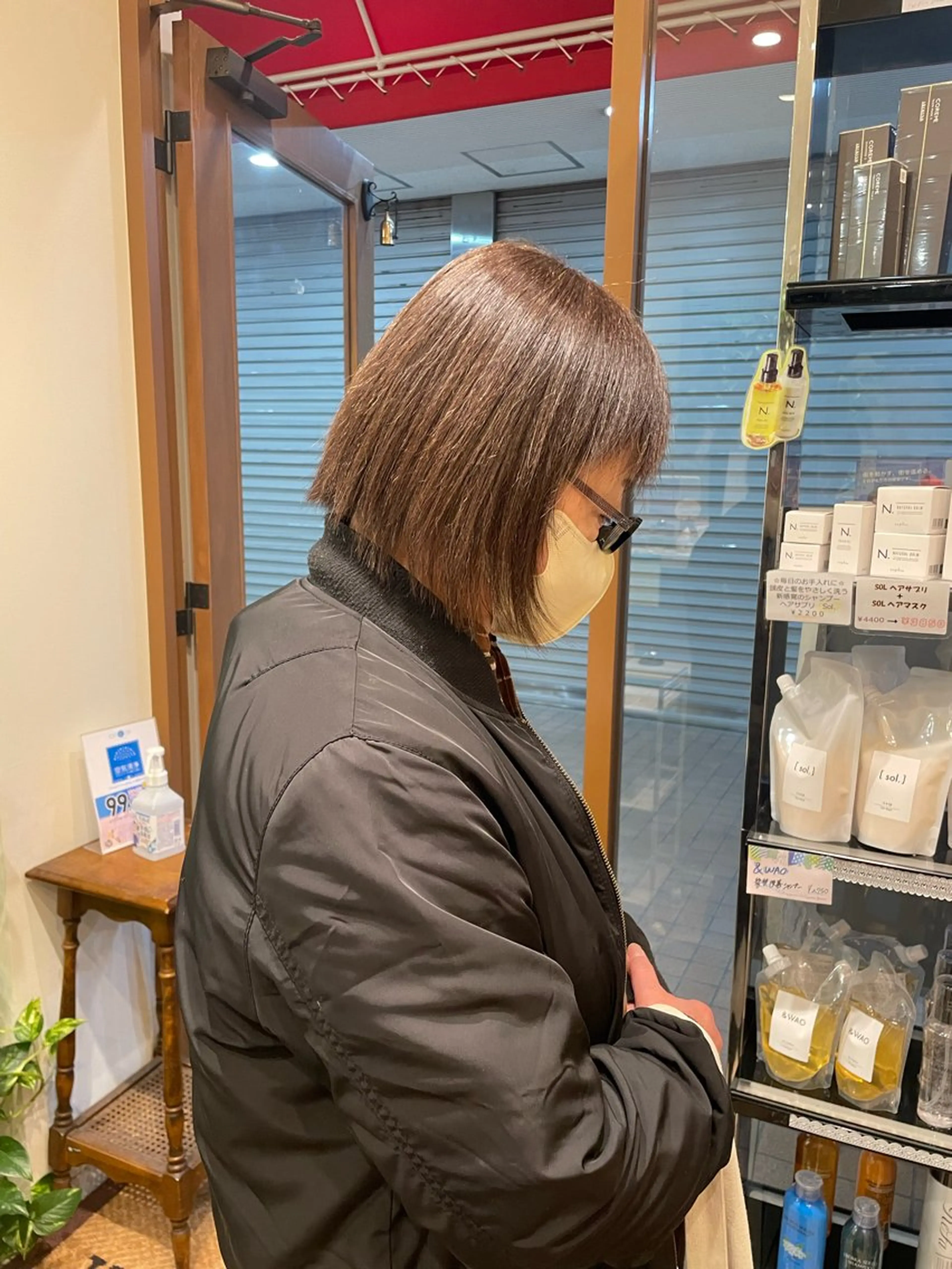 ショート パーマ 縮毛矯正 髪質改善/Bloss om🌷高橋沙衣のヘアスタイル