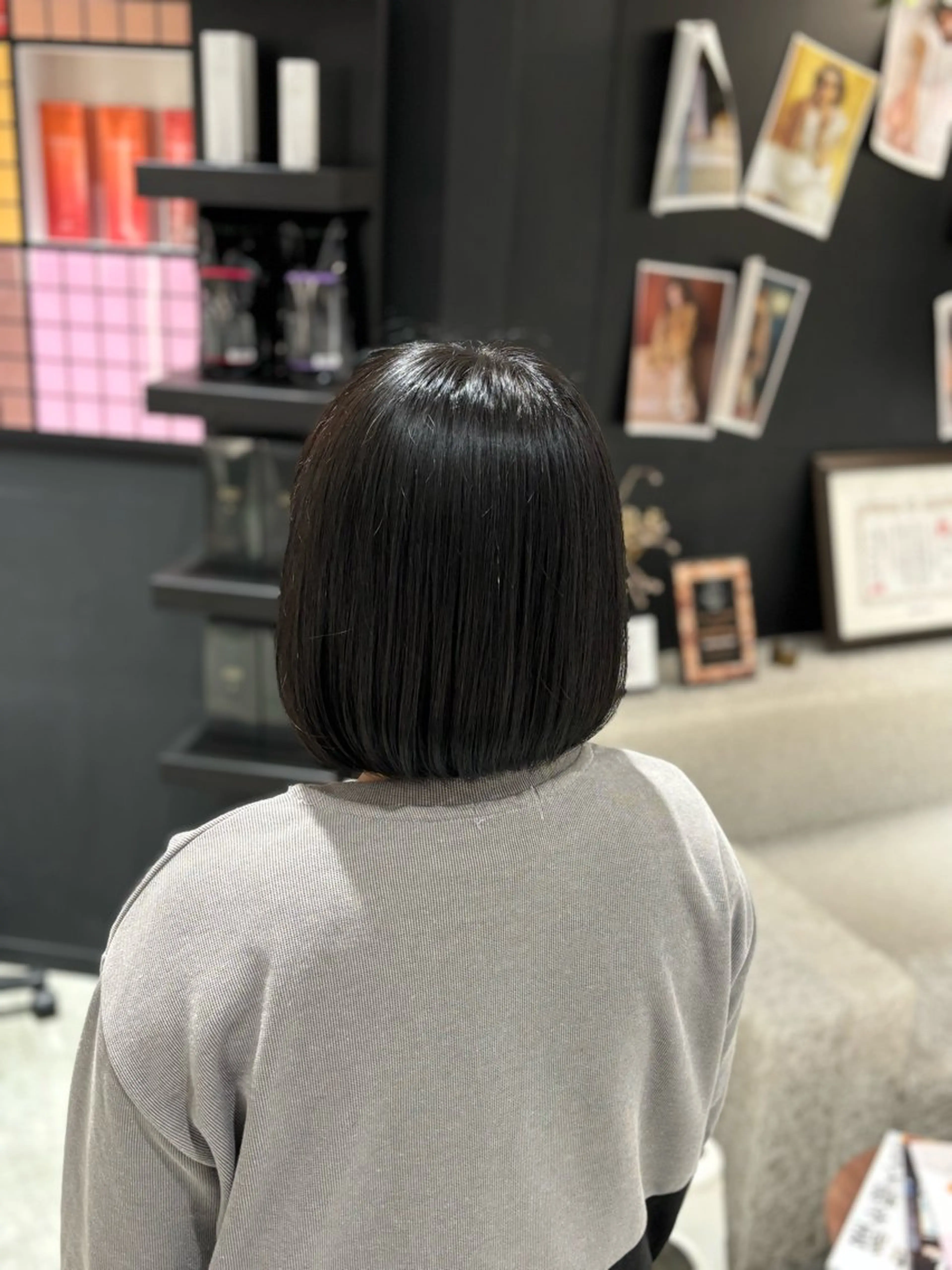 ミディアム 菅原 佑月のヘアスタイル