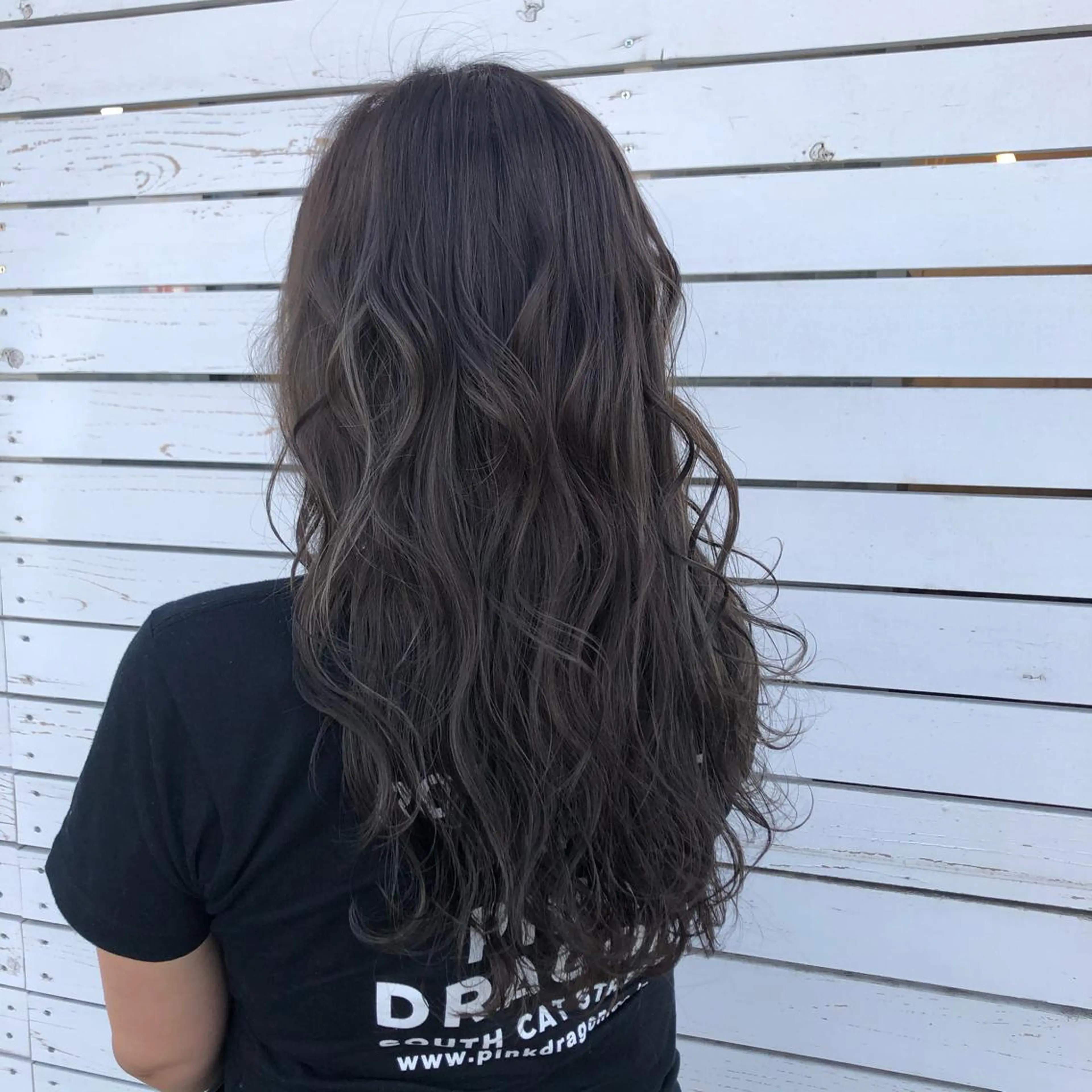 ロング カラー CREAPY所属・CREAPY　日向野 利菜のヘアスタイル