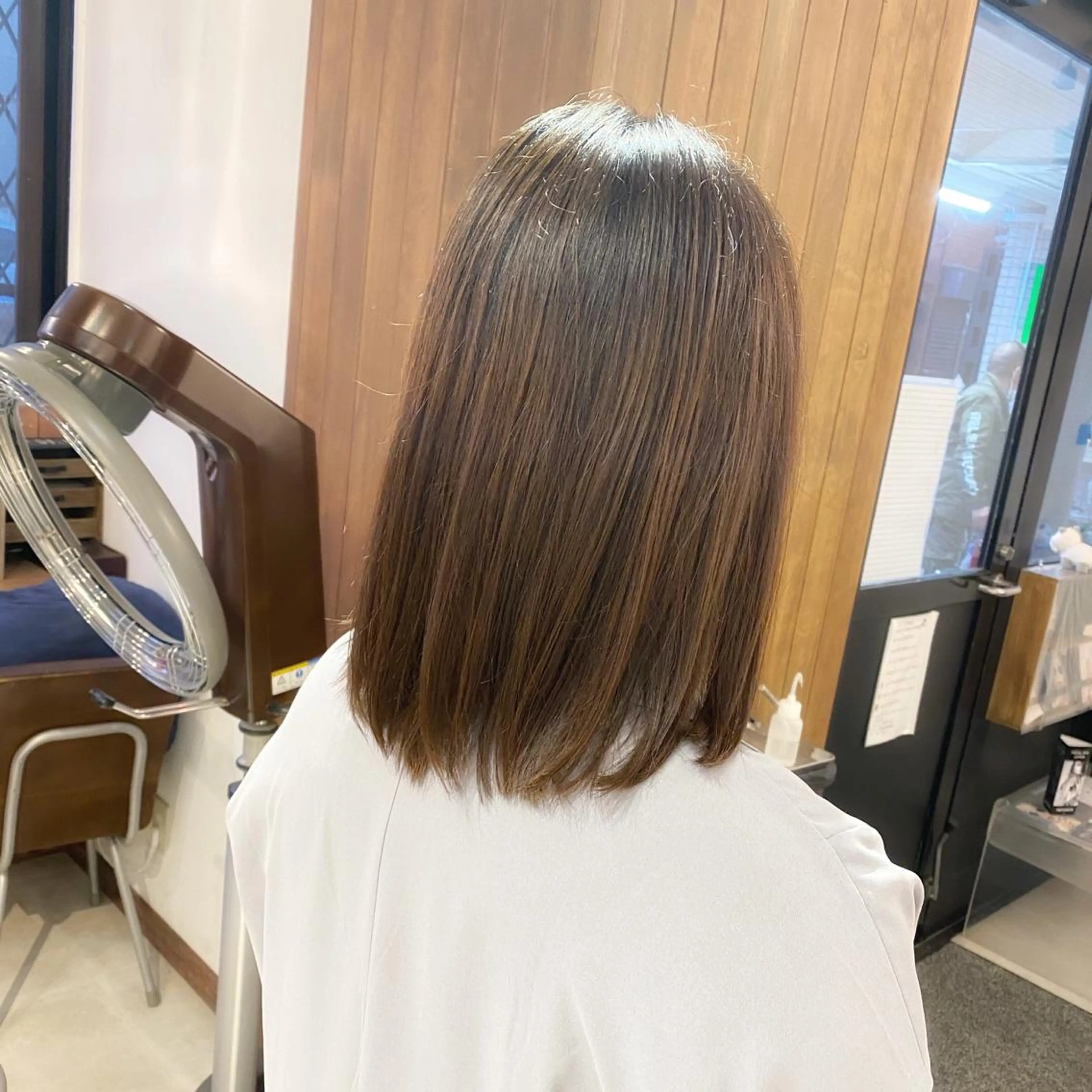 ミディアム 髪質改善 トリートメント 酸熱トリートメント SALOWIN 池袋Suite店所属・髪質改善特化 安東駿介のヘアスタイル