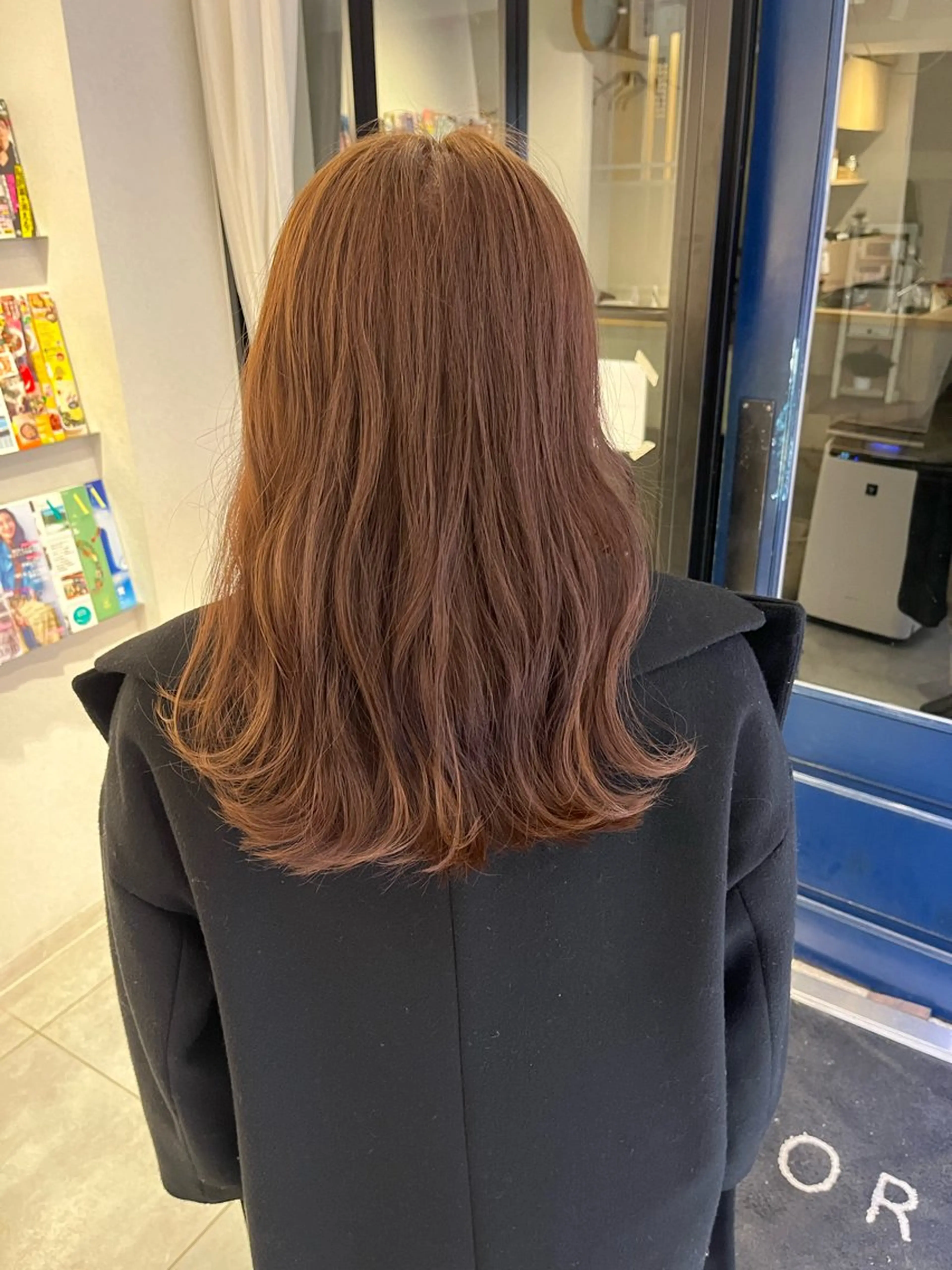 ミディアム カット ヘアカラー トリートメント 森本峻介 ボブ/透明感カラーのヘアスタイル
