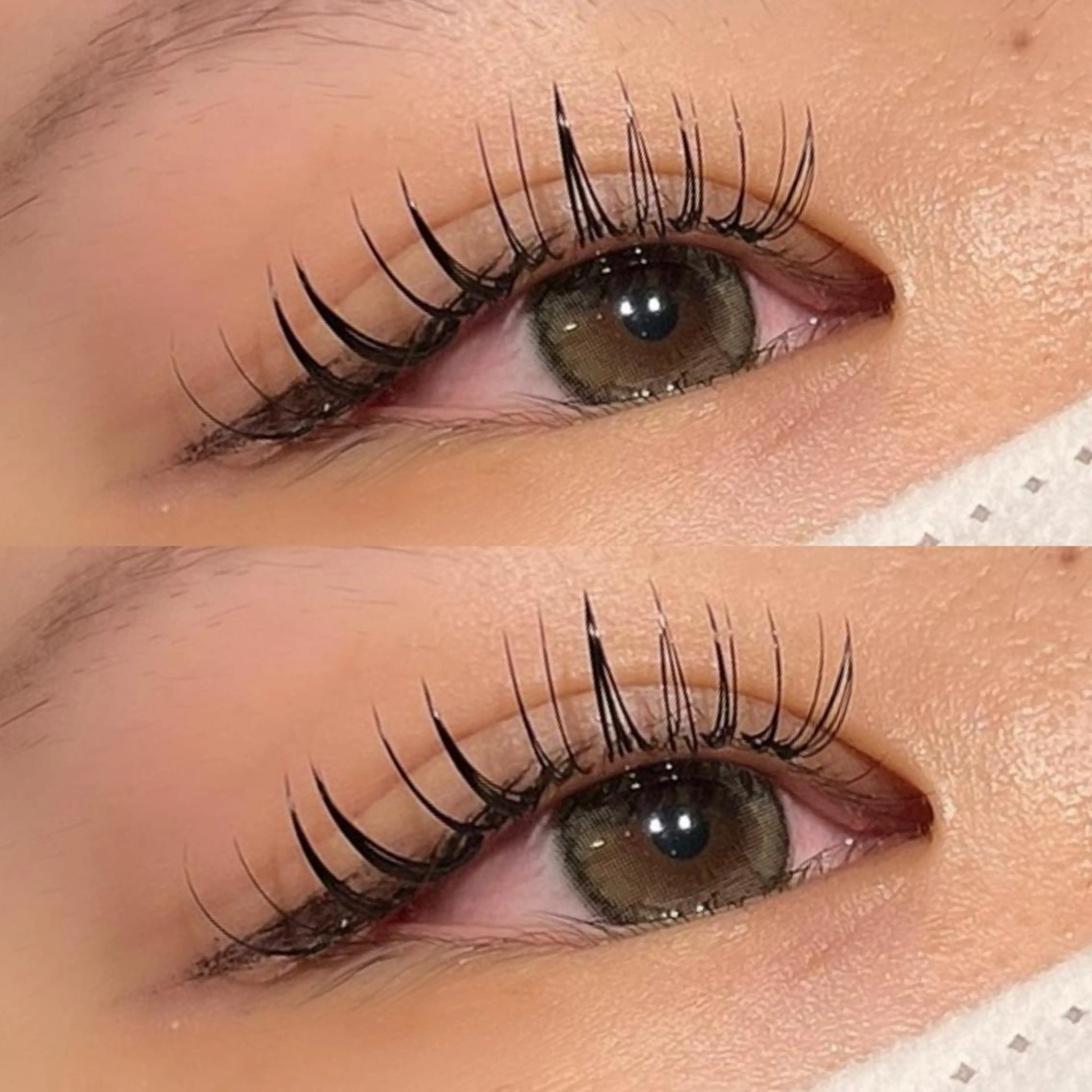 マツエク・マツパ フラットラッシュ LUCIA LASH/BROW所属・S Amaneのマツエク・マツパデザイン
