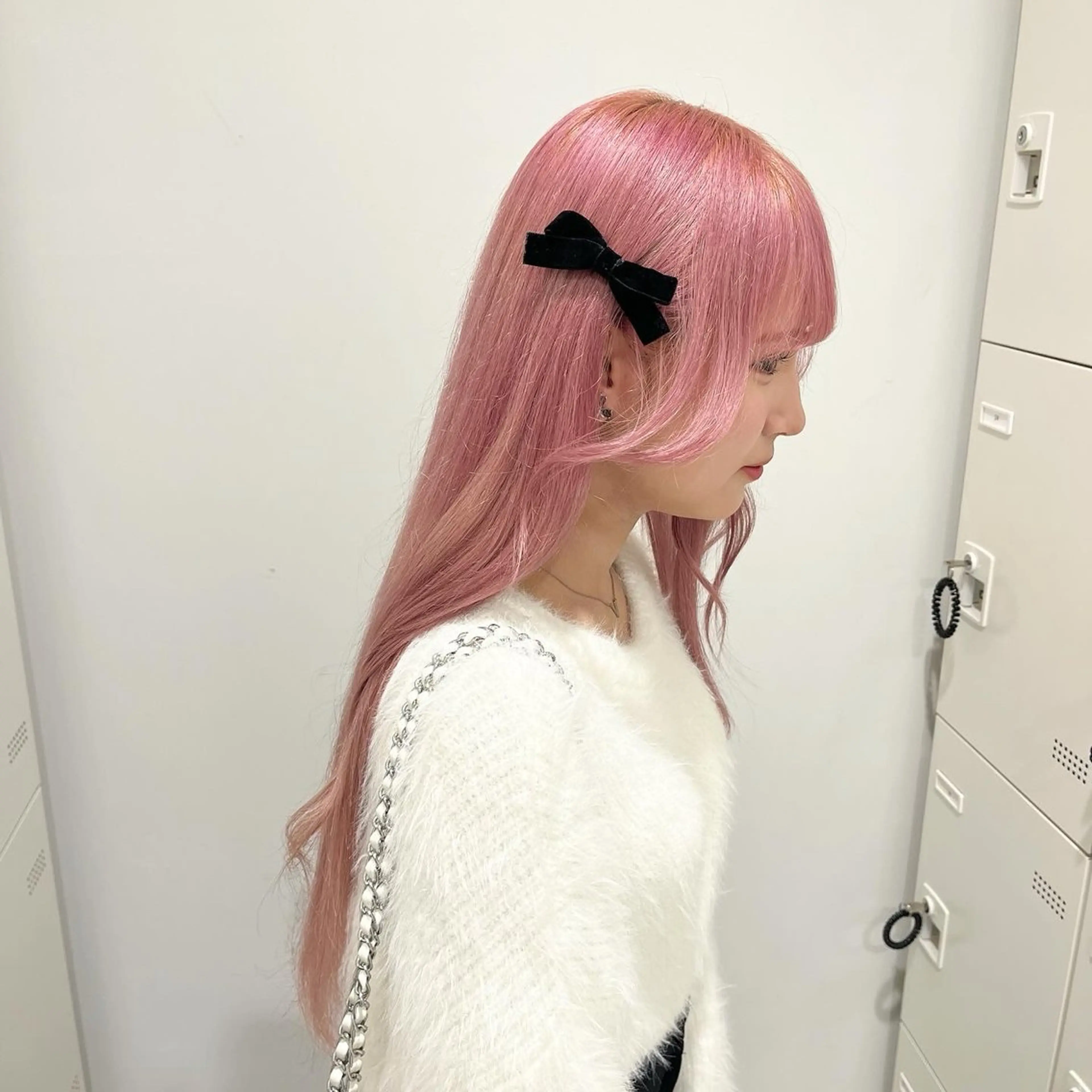 ロング カラー ハイトーンカラー ピンクカラー ヘアカラー 🎀Girly艶髪 暖色🎀Harukaのヘアスタイル