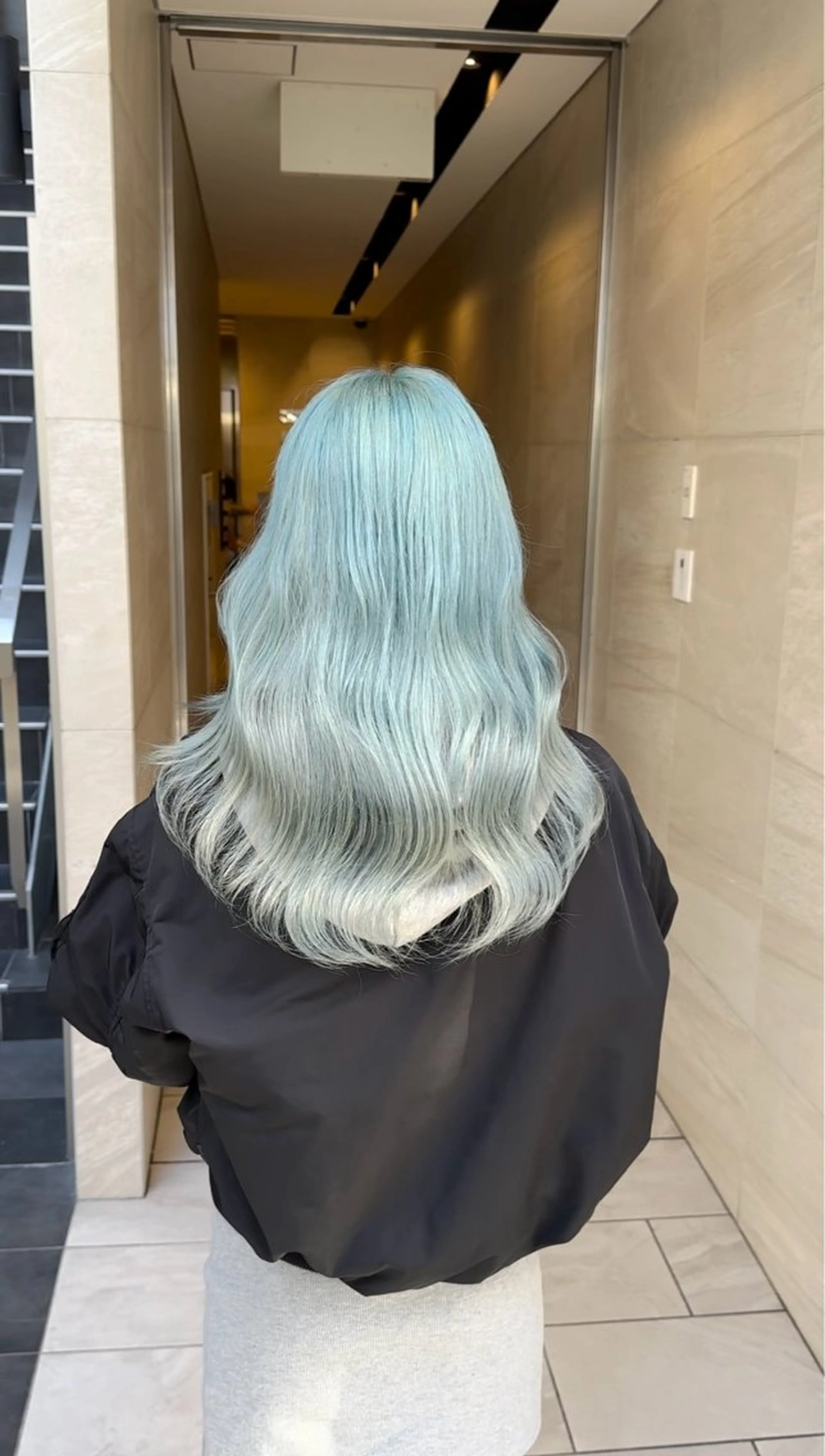 ケアブリーチ込みトリプルカラーの写真