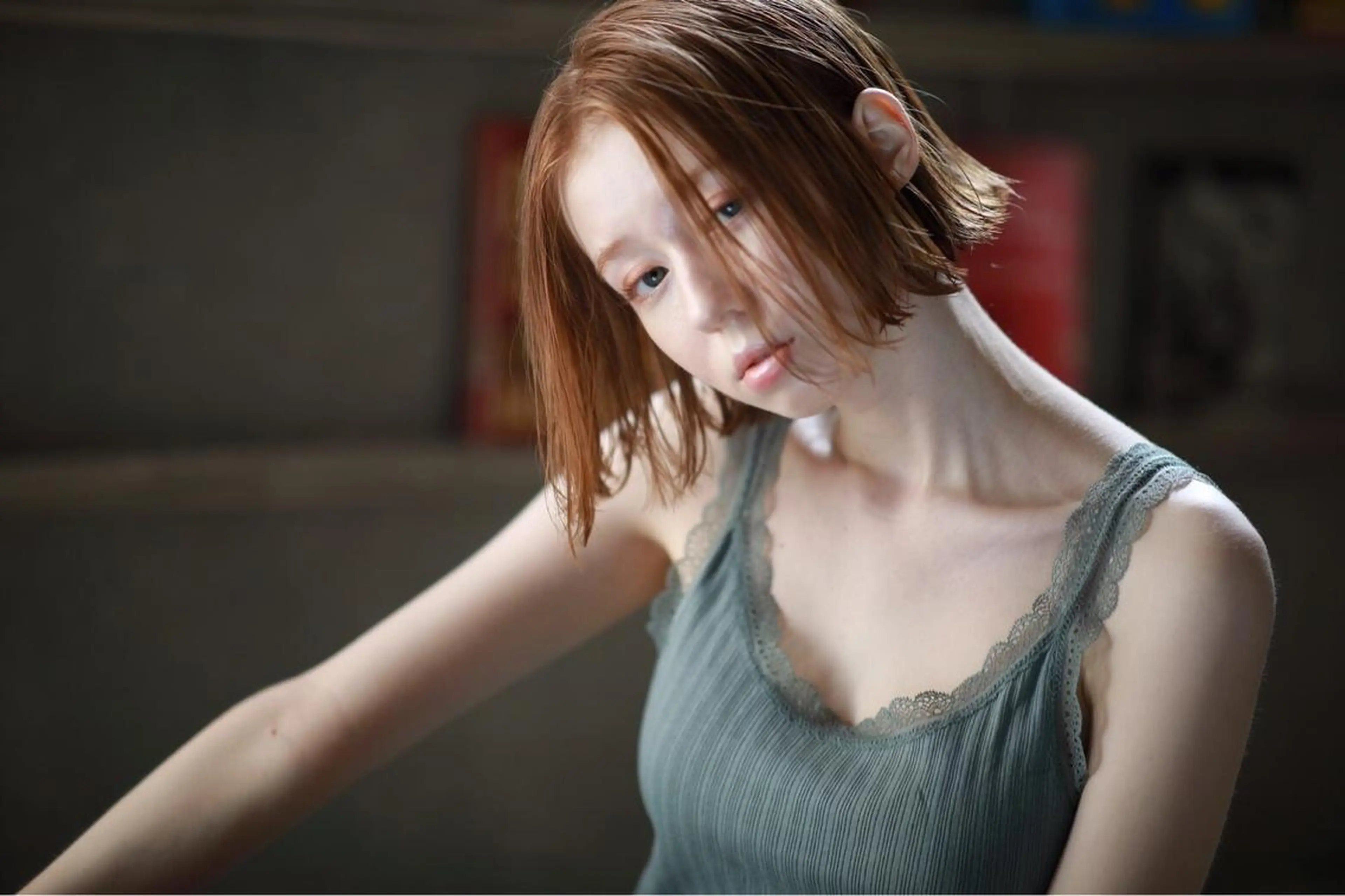 ショート 切りっぱなしボブ ボブ カット ヘアカラー トリートメント AUBEHAIRpeony所属・山形酸性ストレート 古川✂︎のヘアスタイル