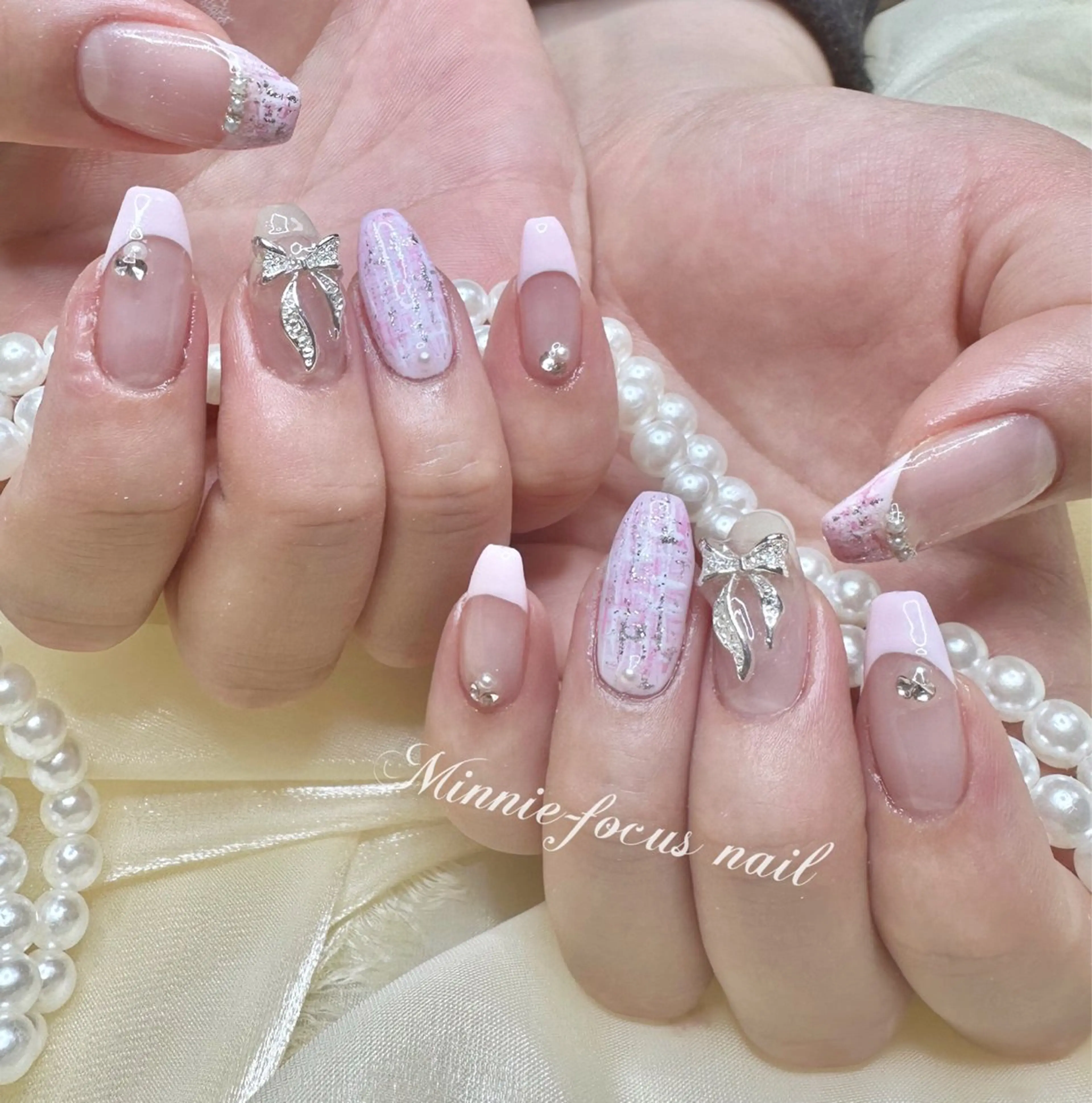 ネイル ハンドネイル 🧸Lydia nail✨のネイルデザイン