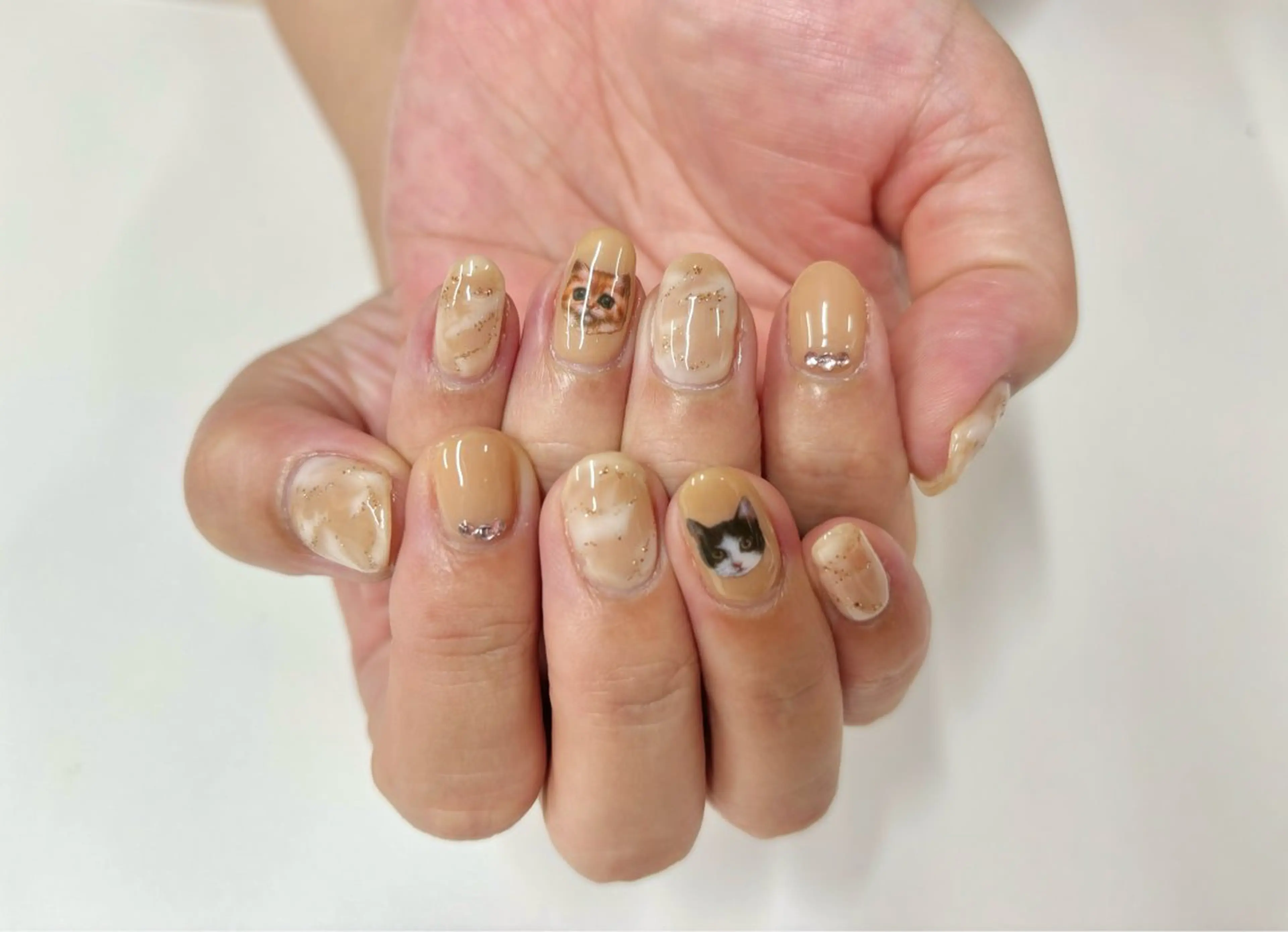 ネイル ニュアンスネイル ハンドネイル Hübsch所属・Sakura Hのネイルデザイン