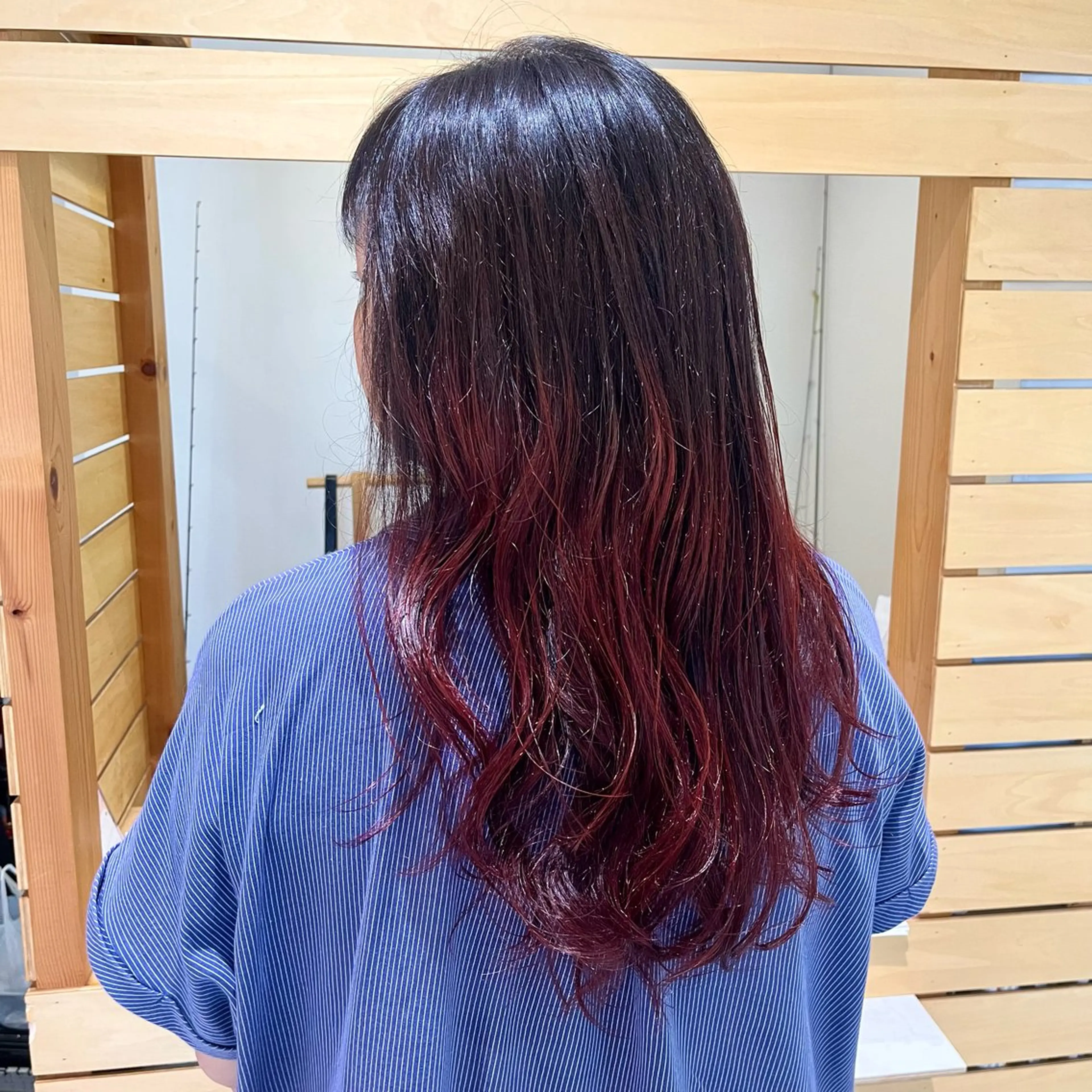 ロング カラー ブリーチ ヘアカラー トリートメント RUBEUS【ルベウス】所属・✨艶々カラー🎨 杉本賢人のヘアスタイル