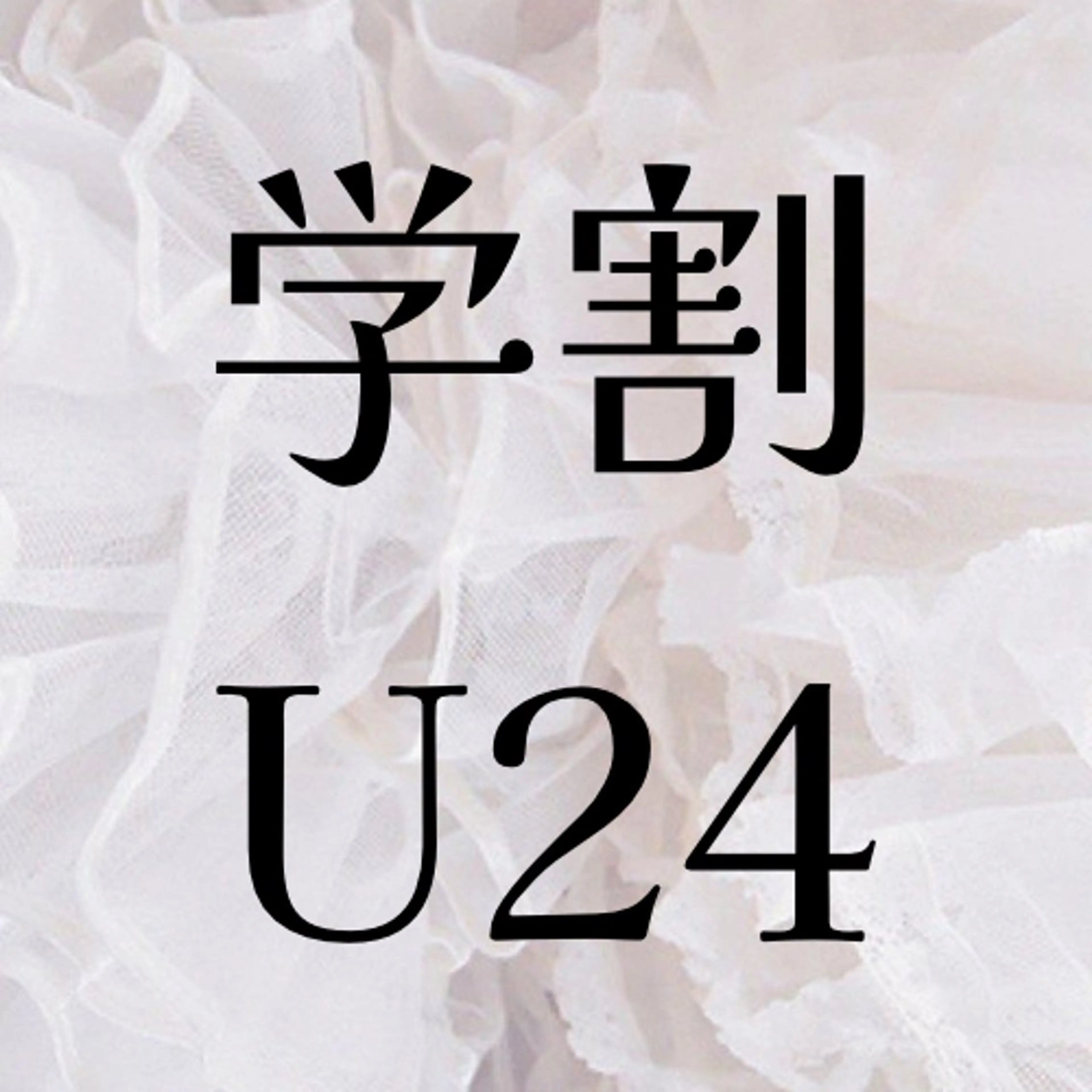 U24限定クーポンはコチラから⬇️の写真