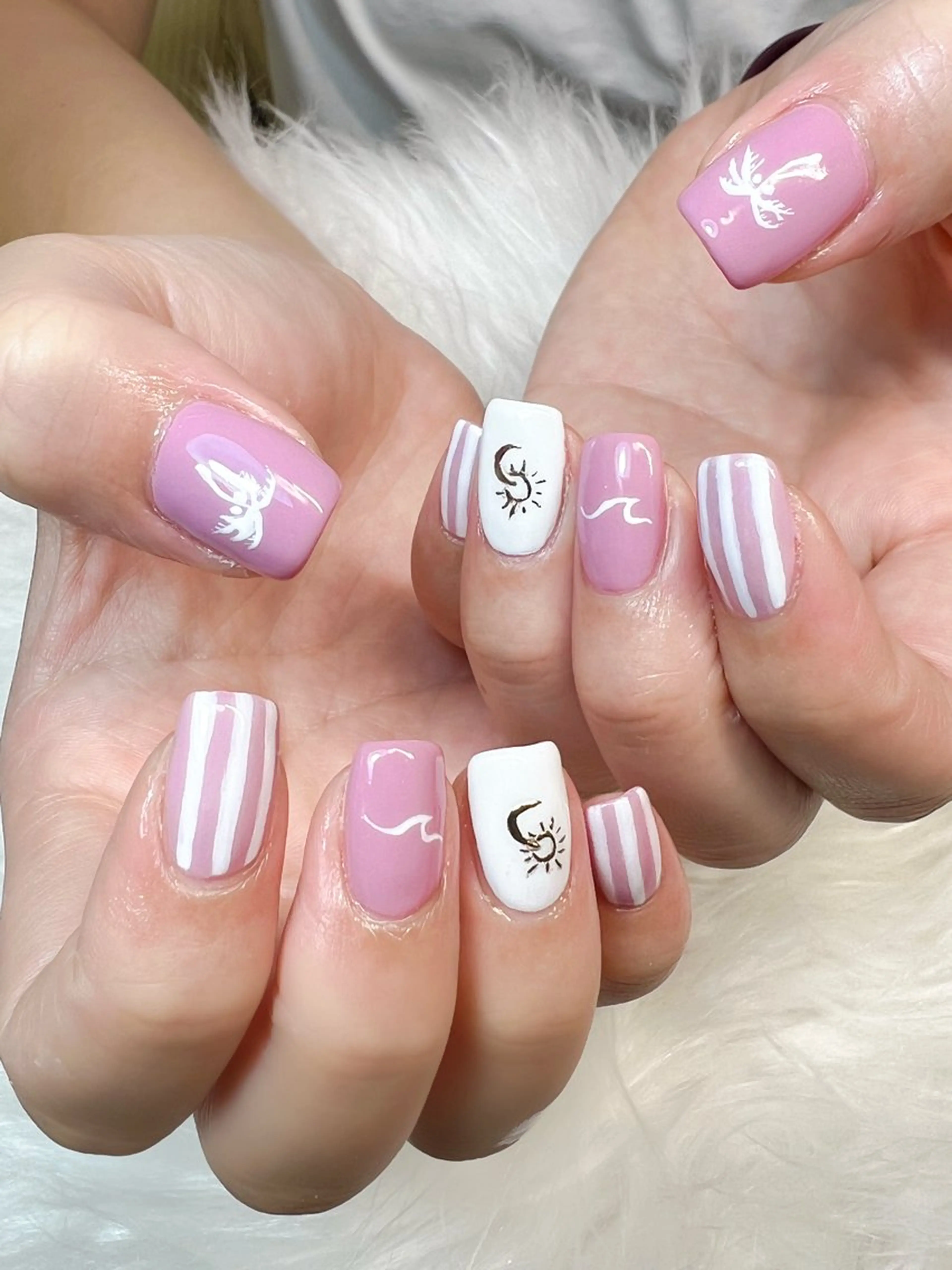 ネイル 持ち込み ハンドネイル nail salon epeのネイルデザイン