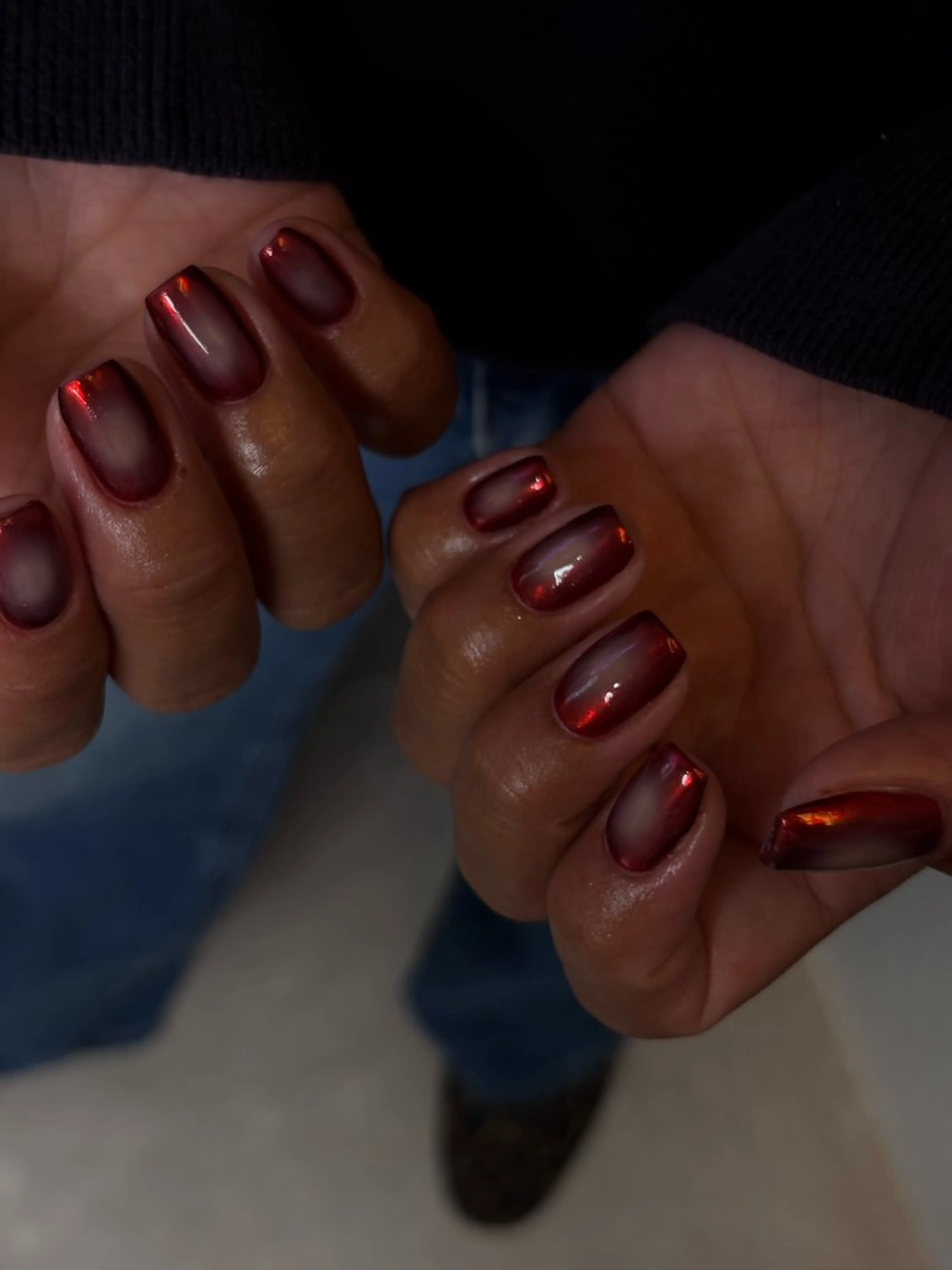 ネイル チークネイル ハンドネイル mood mitsukiのネイルデザイン