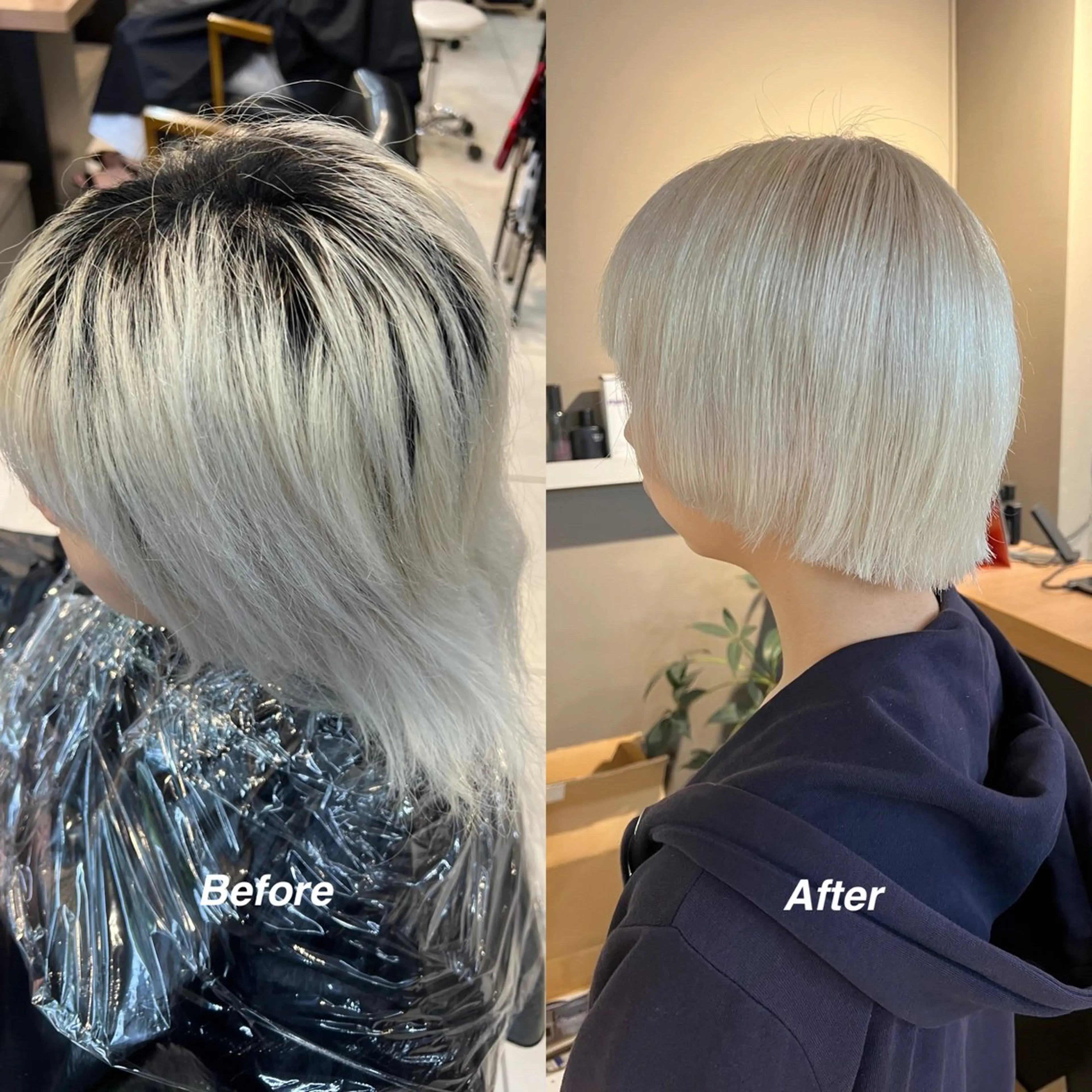 ショート カラー daiki 原宿のヘアスタイル