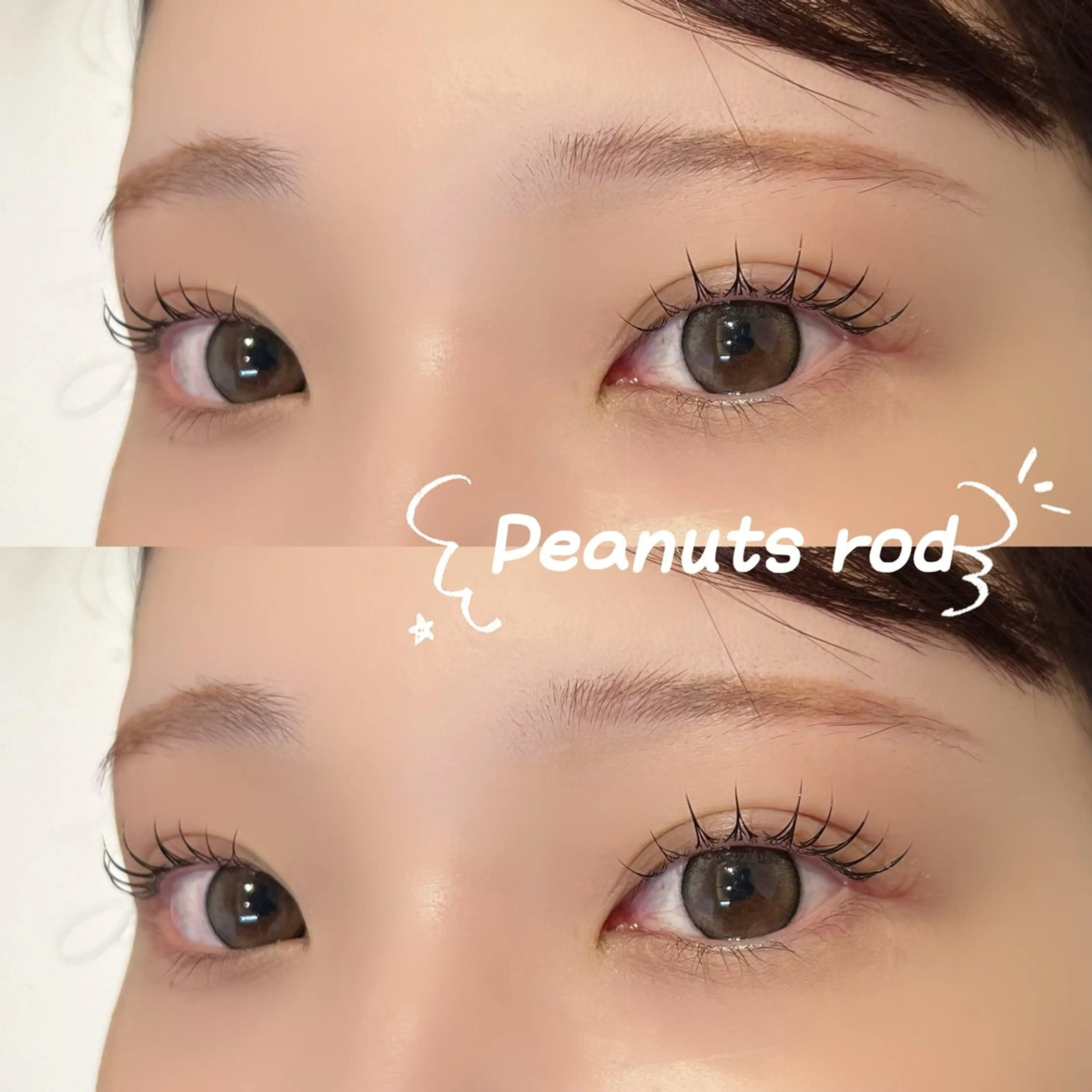 マツエク・マツパ 一重×まつ毛パーマ 🦋re-born AOI🦋のマツエク・マツパデザイン