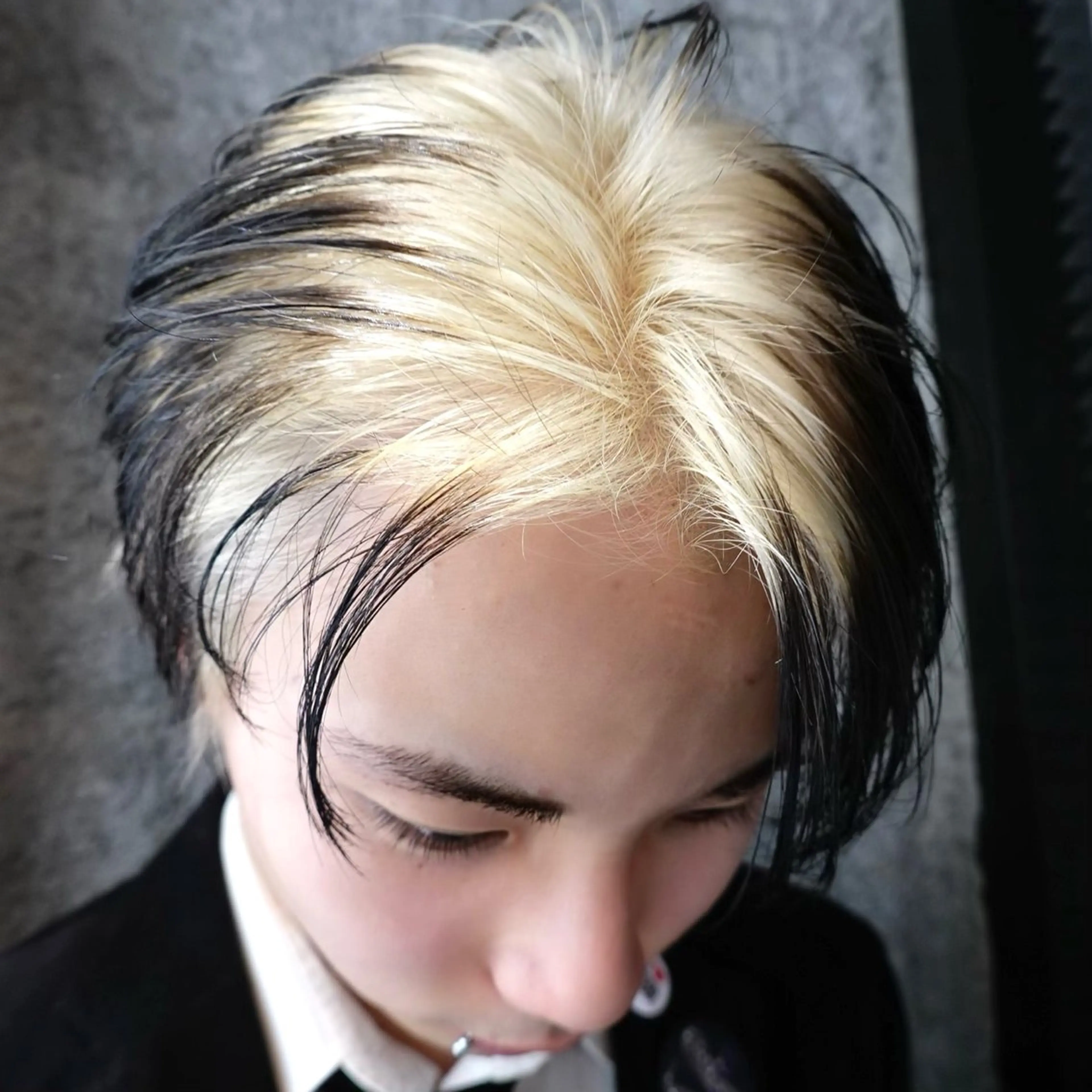 ショート カラー メンズ ヘアカラー bloc japon所属・ﾌﾞﾚｲｽﾞ˚✧₊⁎ ﾚｲﾔｰToriのヘアスタイル