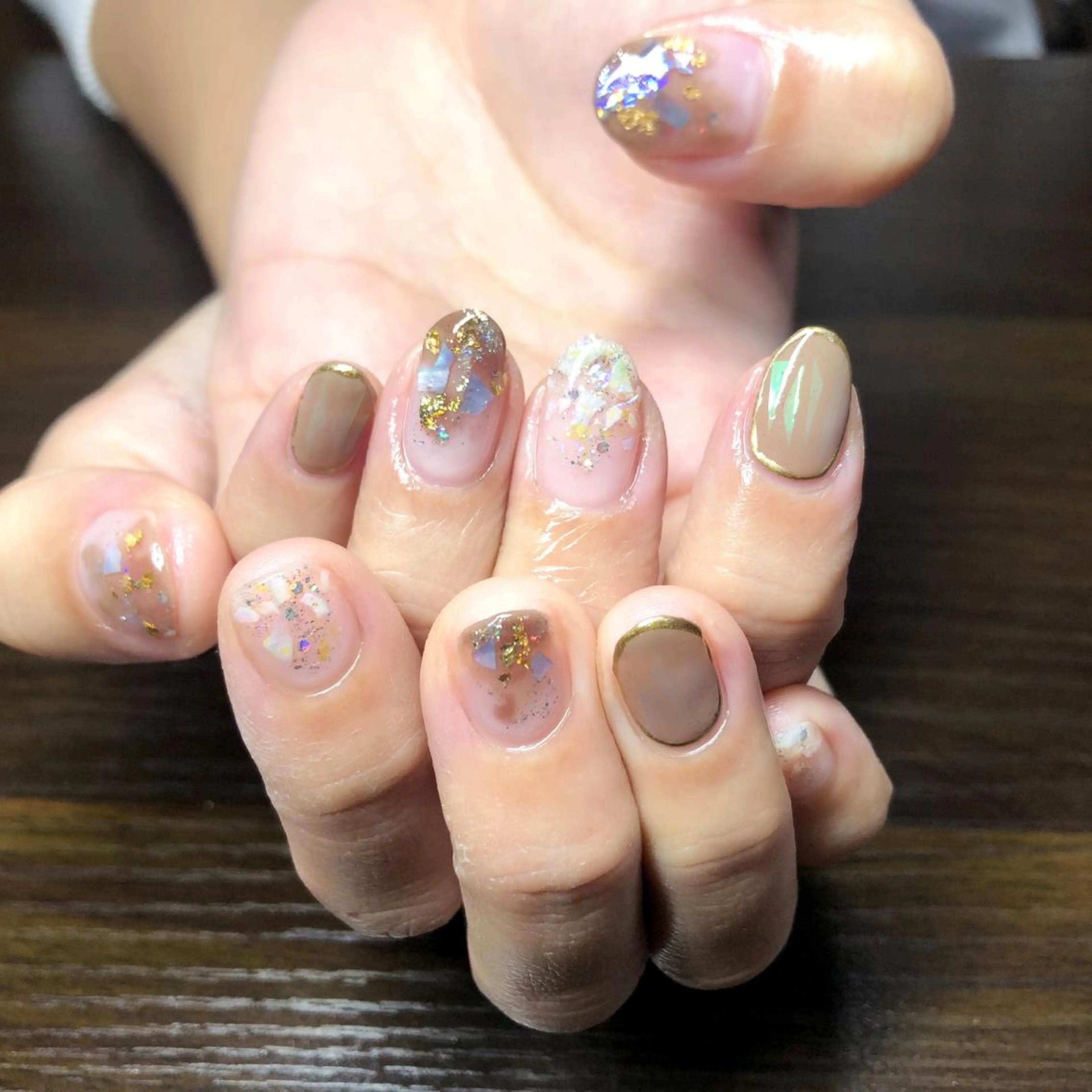 ネイル ニュアンスネイル luana nailのネイルデザイン