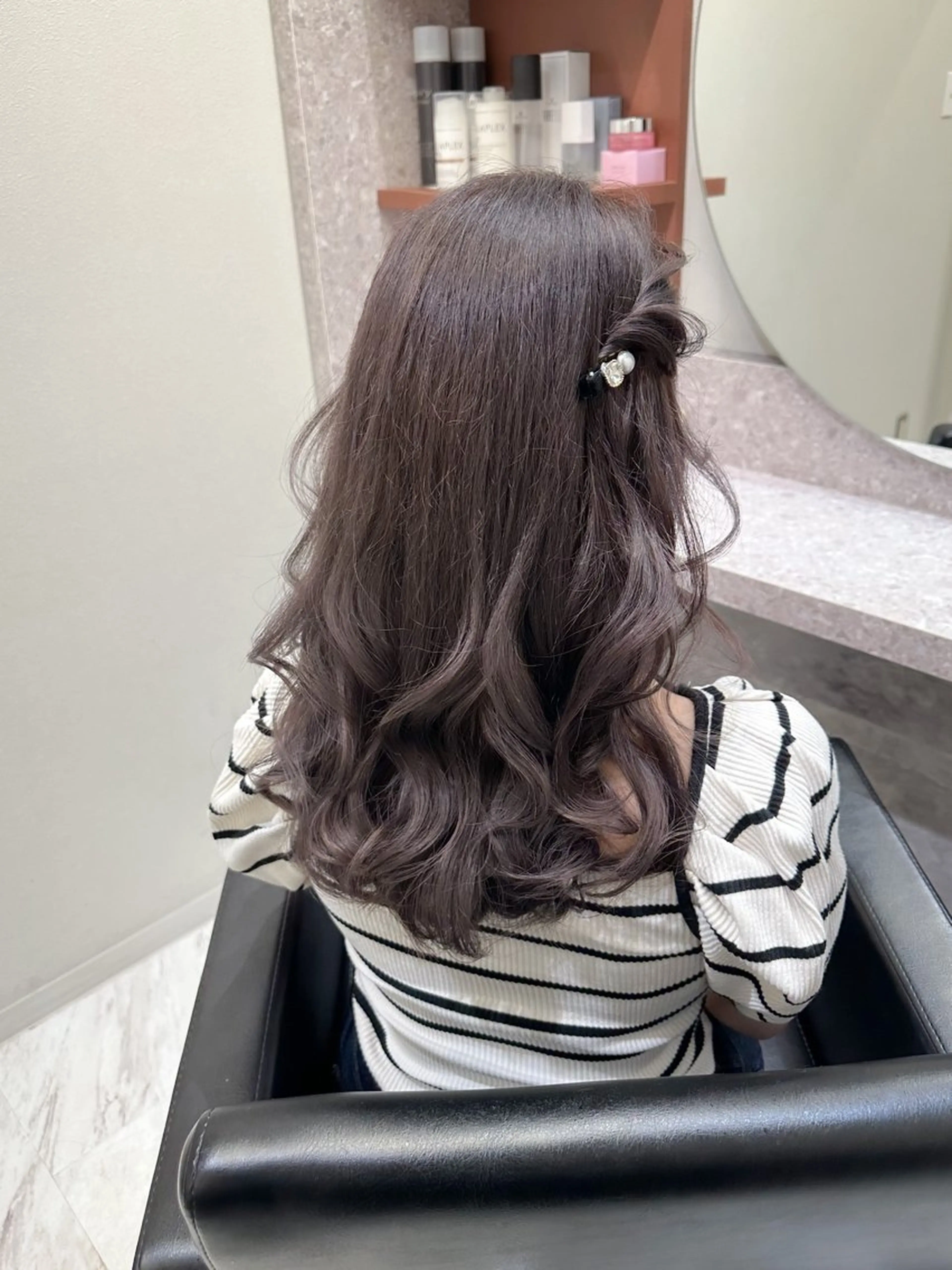 ロング カラー ヘアアレンジ ブリーチ autre所属・大久保 ひでなりのヘアスタイル