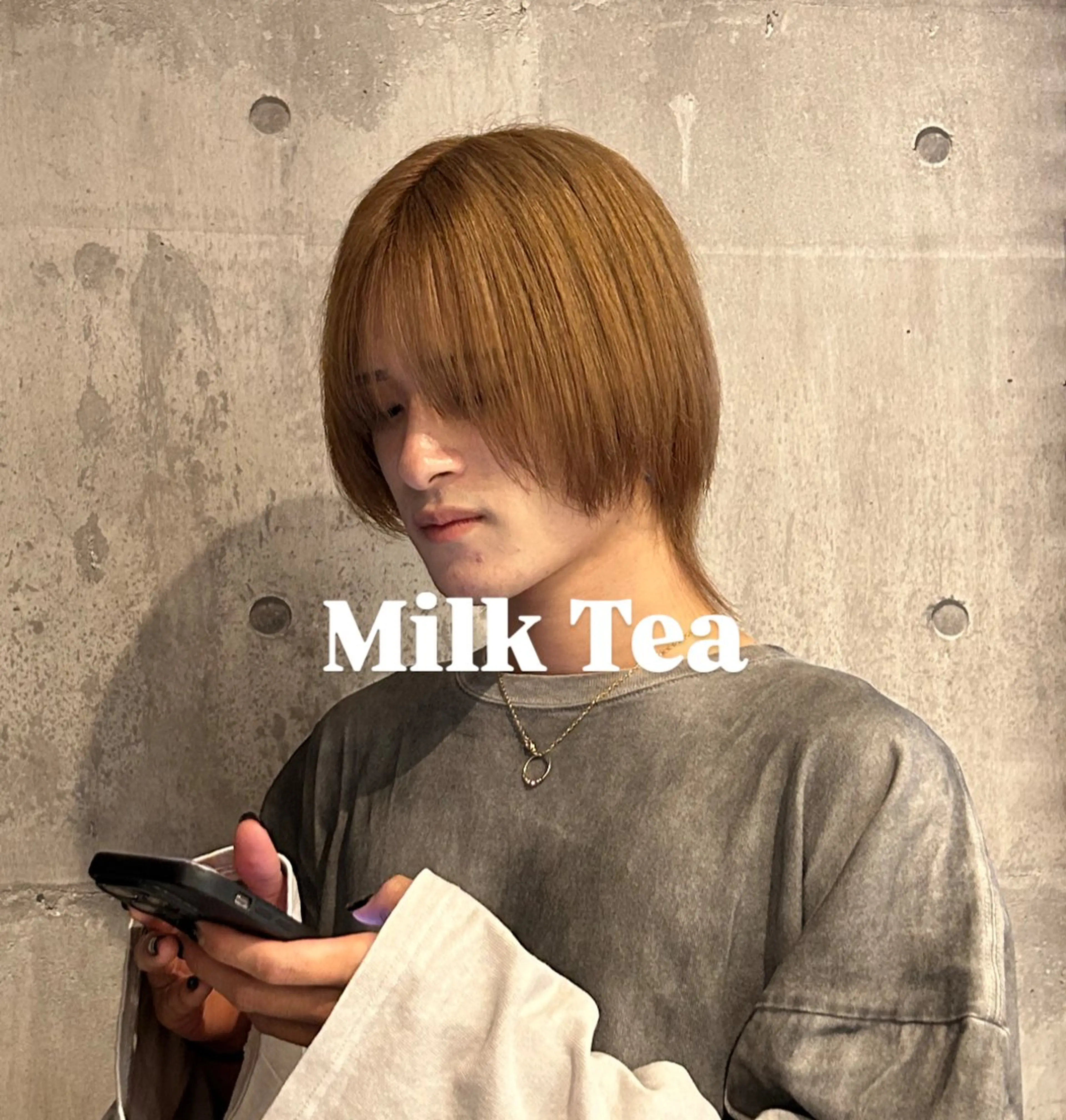 カラー メンズ メンズブリーチ ブリーチ ケアブリーチ 髪質改善 ヘアカラー PRODUCTIONS宇都宮所属・宇都宮唯一の薬剤使用 Ryukiのヘアスタイル
