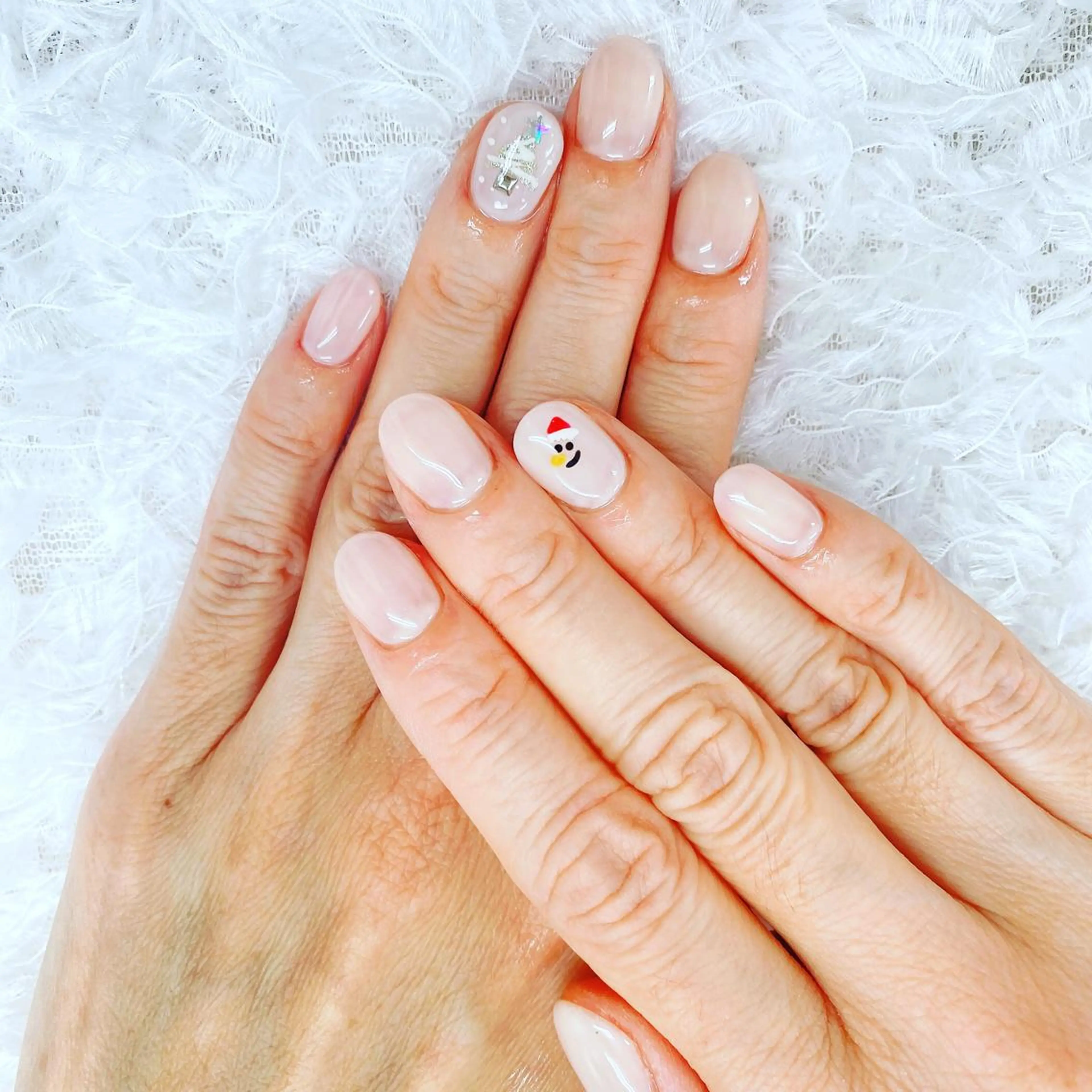 ネイル アートネイル 冬ネイル クリスマス N._._.claw[エヌクロー]所属・N._._. clawのネイルデザイン