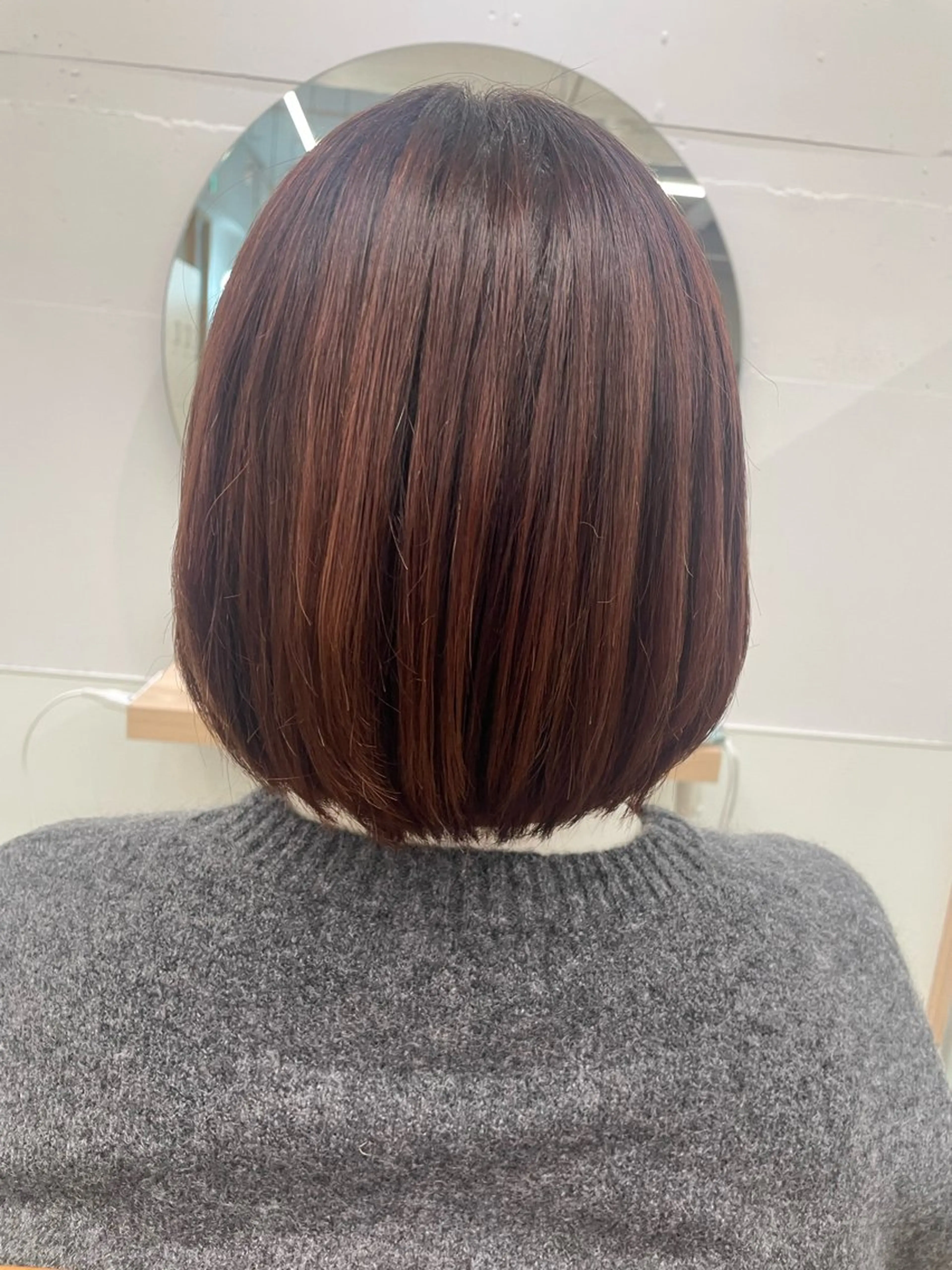 ミディアム カット ヘアカラー unica by milly 【緑地公園】所属・ユニカバイミリー MISAKI🫧のヘアスタイル