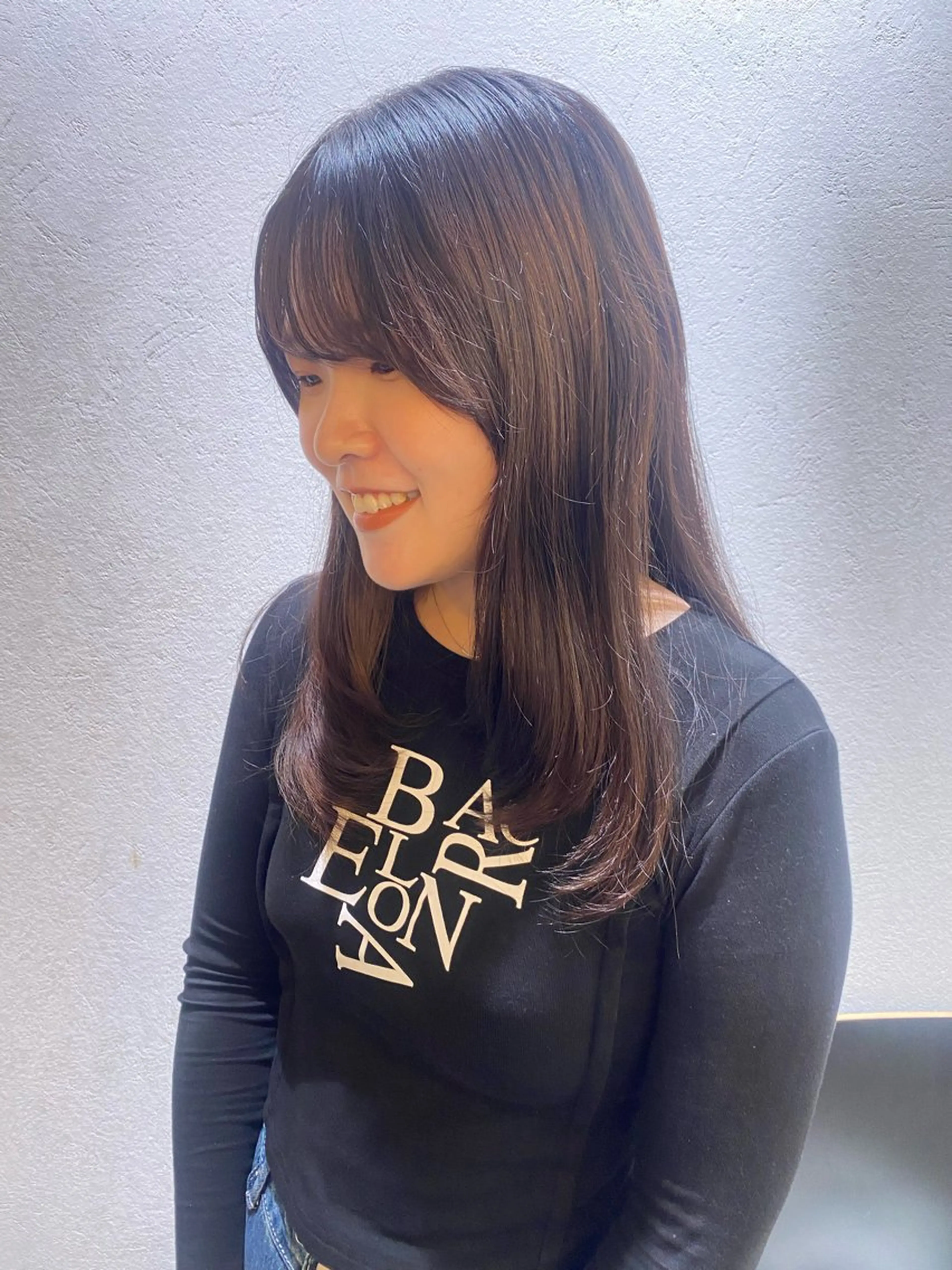 ロング カット 🖤🌀くるくる パーマ🌀🖤ayaのヘアスタイル
