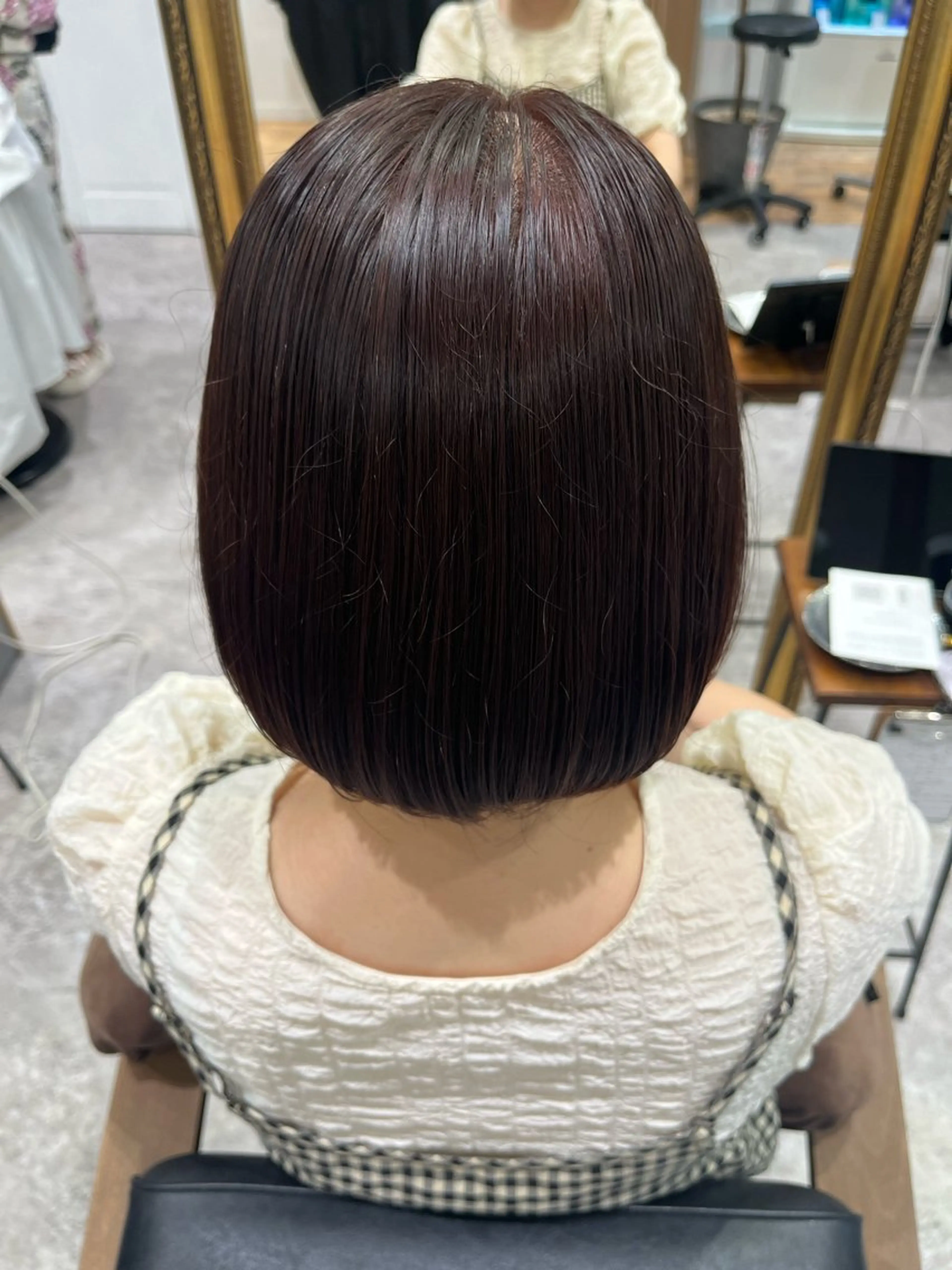 カラー ヘアカラー トリートメント 透明感カラー/モデル 募集/🎀MAI🎀のヘアスタイル