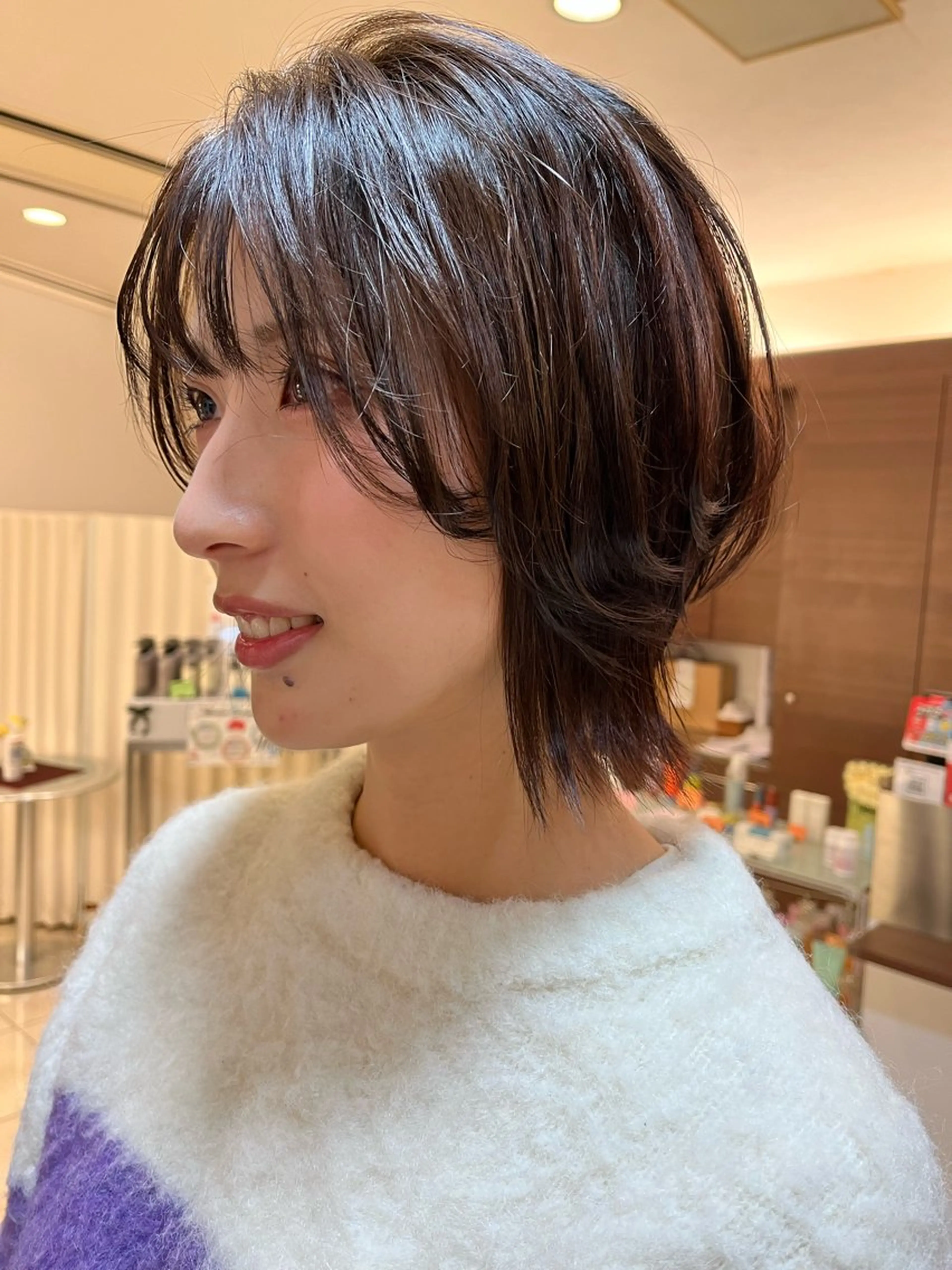 ミディアム Ａ'SHU.F所属・神崎 一洋のヘアスタイル