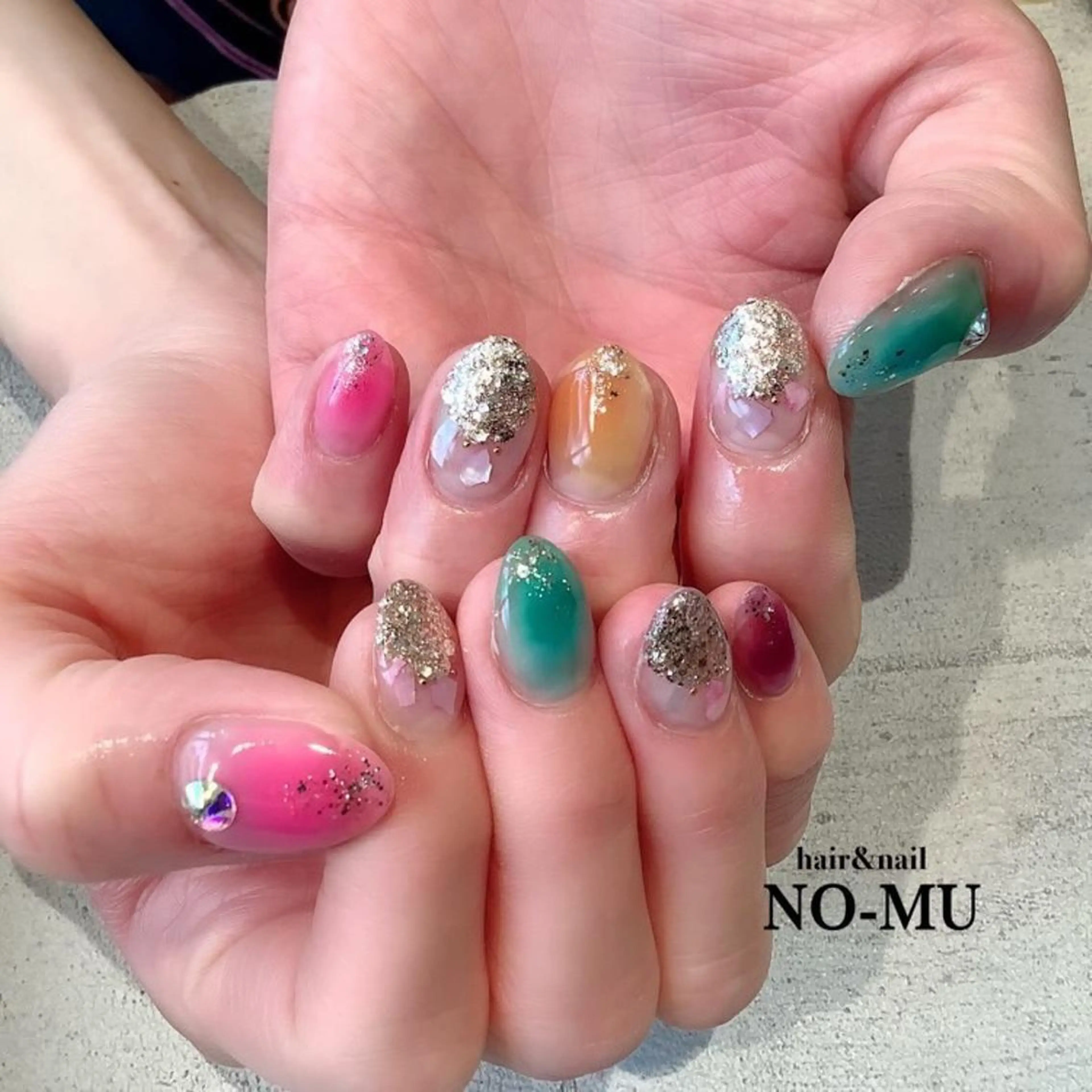 ネイル ハンドネイル hair&nail NO-MU所属・hair&nail NO-MUのネイルデザイン