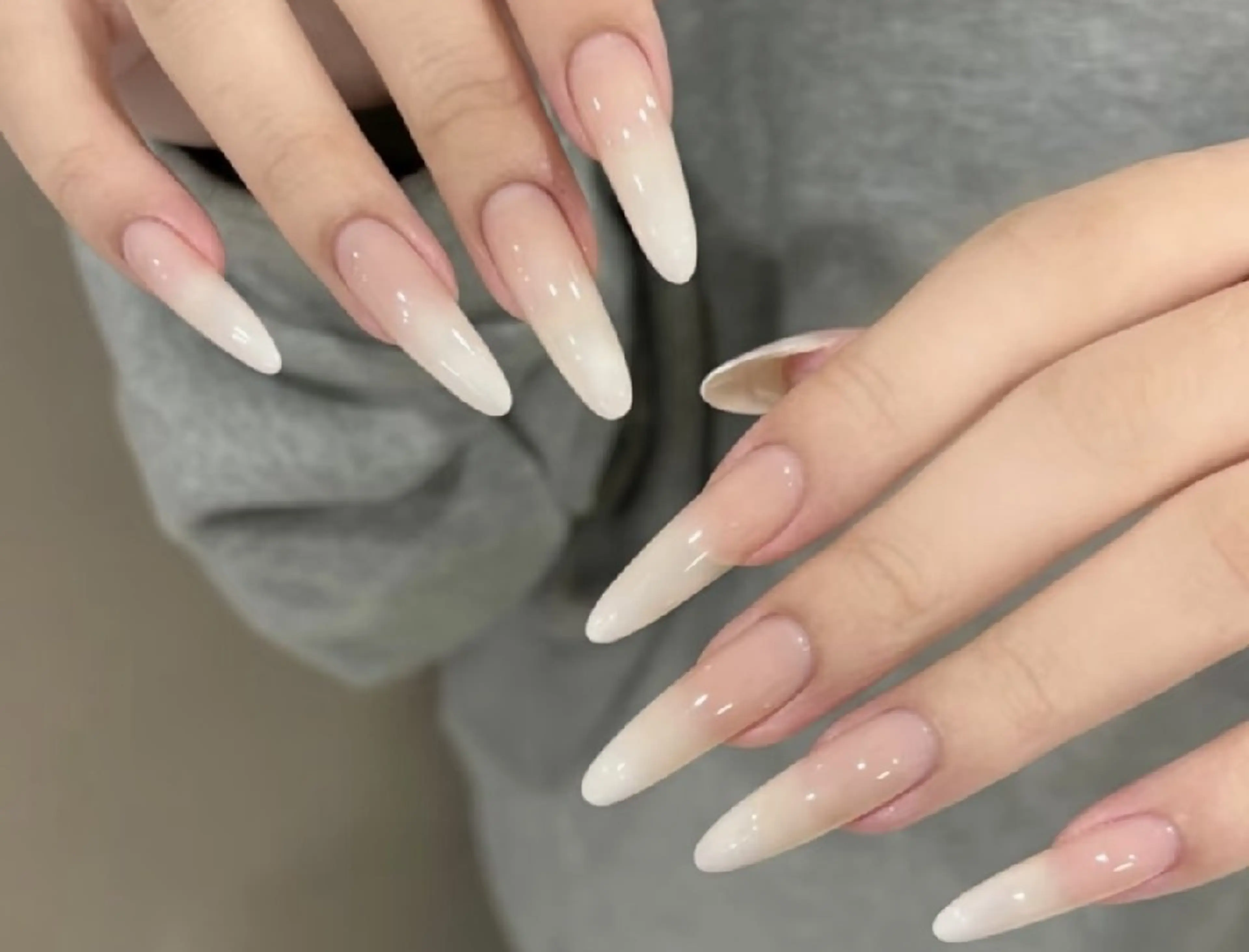 ロング ハンドネイル Lumie're Nail横浜のネイルデザイン