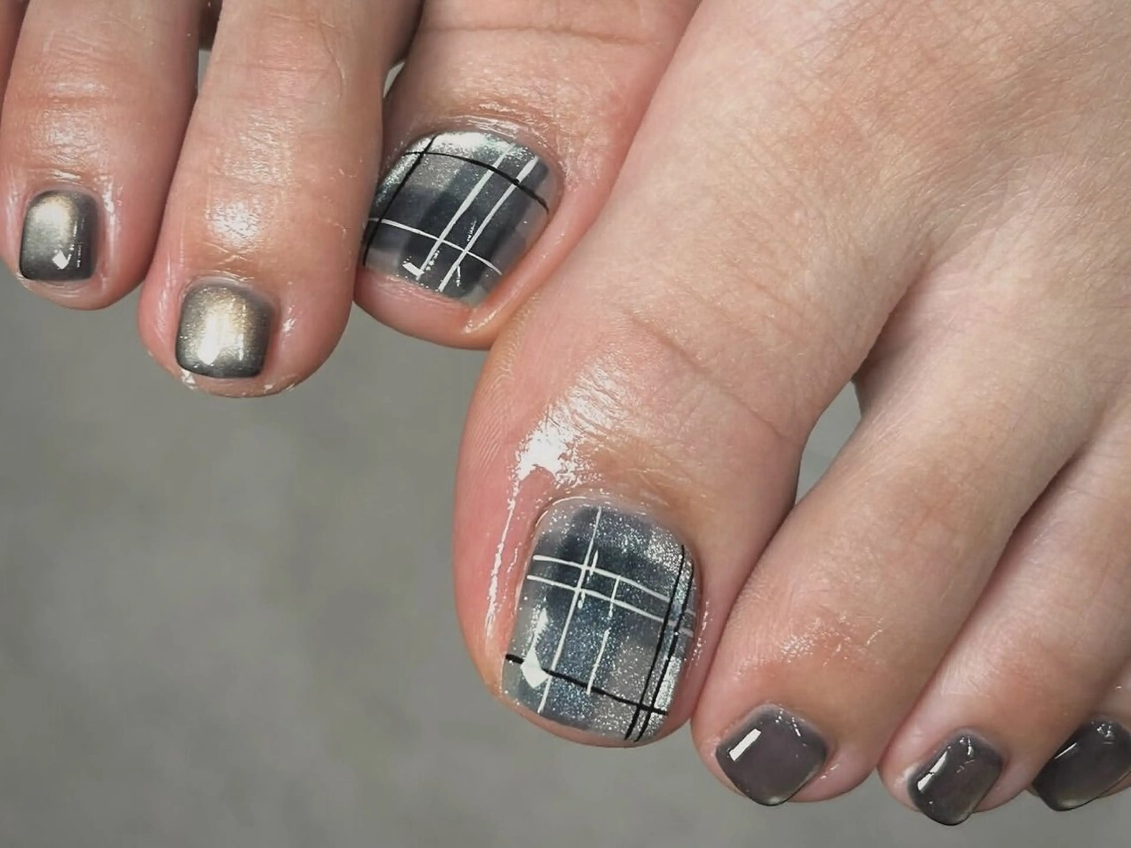 12/19迄 フット アート2本 ¥6800 《オフなし・ケア込》の写真