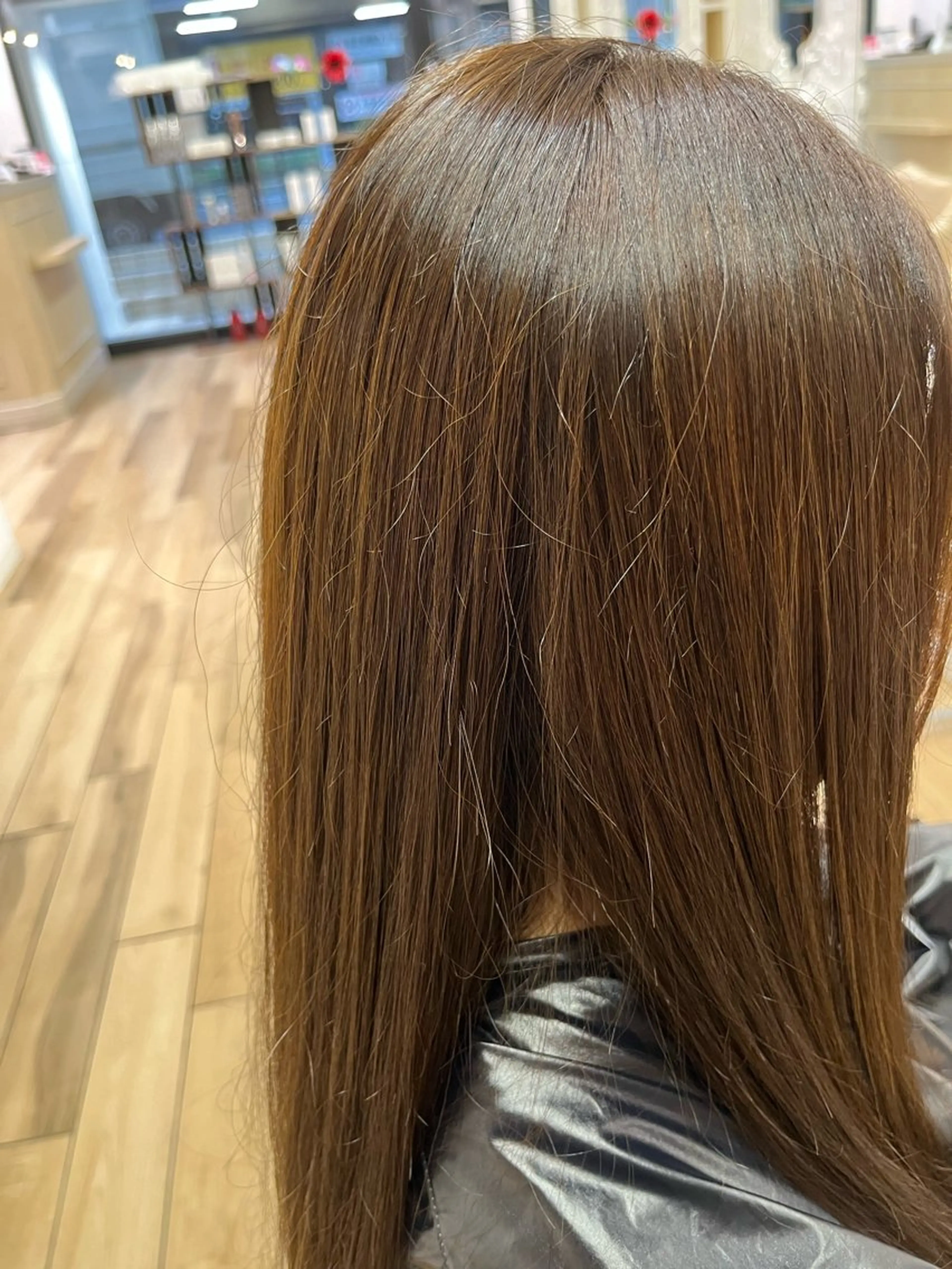 ロング カラー ヘアカラー 稲垣 舜典のヘアスタイル