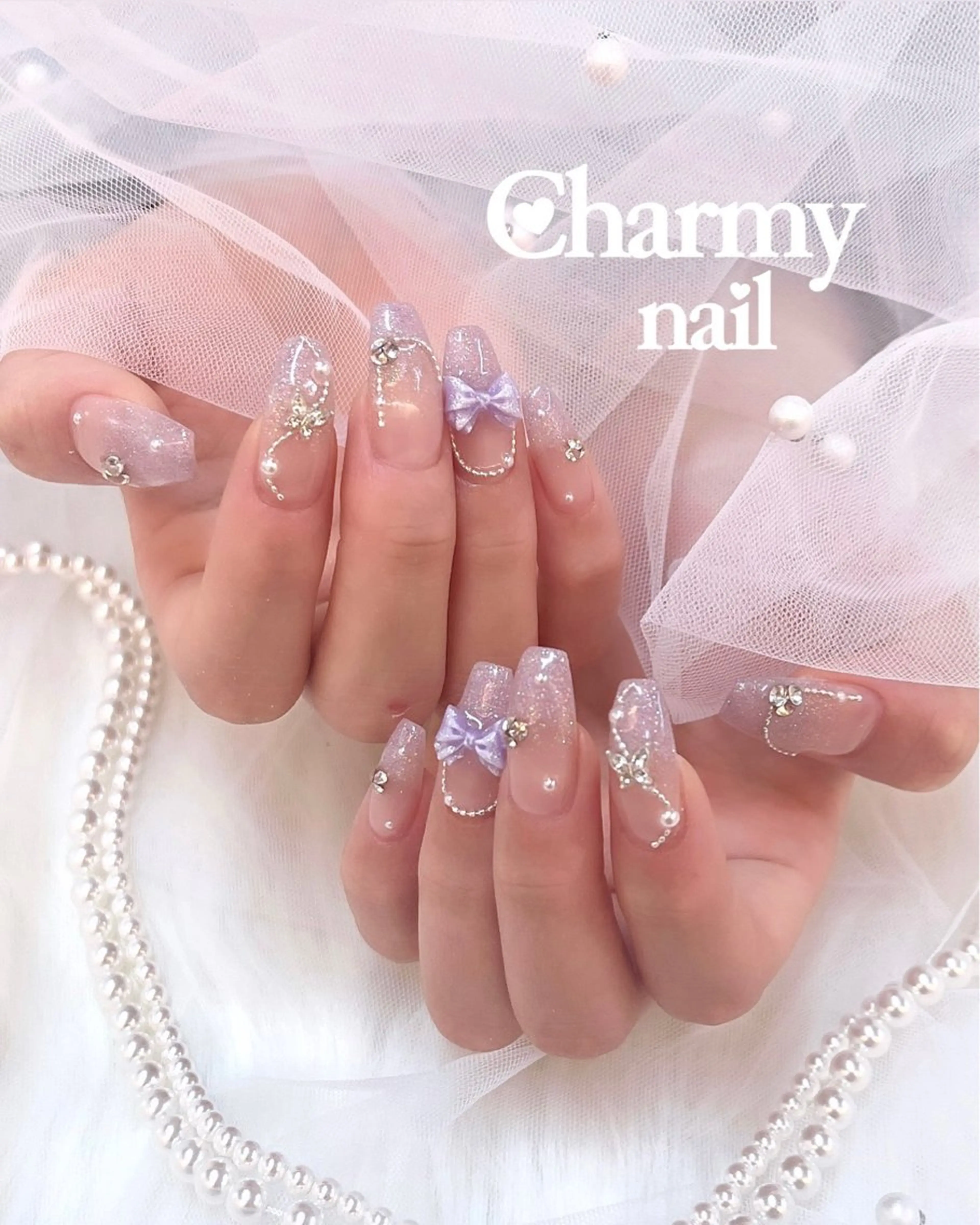 ネイル ハンドネイル ハンドケア Charmy nail（シェアサロン La Chou Chou内）所属・Charmynail miyu♡のネイルデザイン