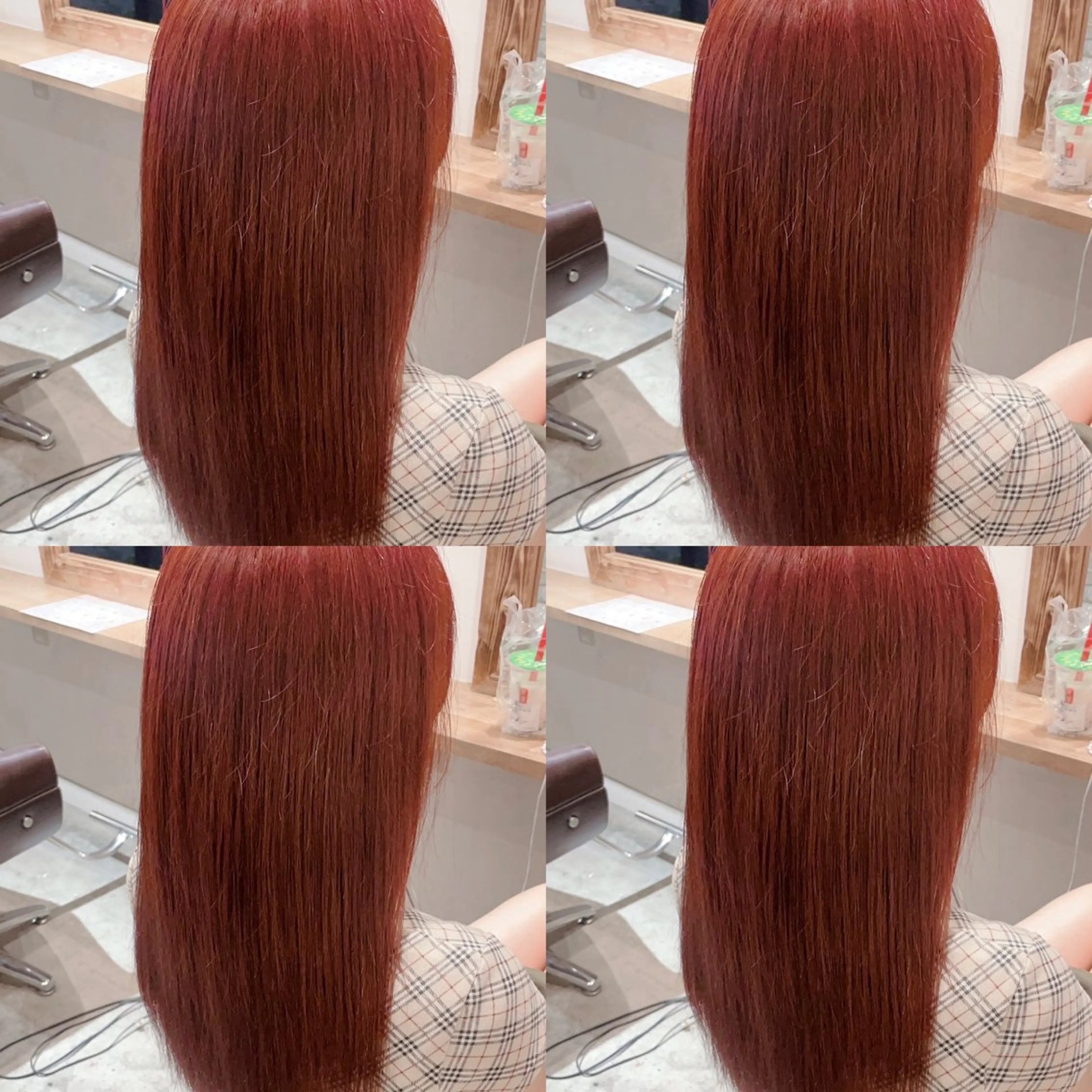 ミディアム カラー 艶カラー🦋髪質改善 🫧MINAMIのヘアスタイル