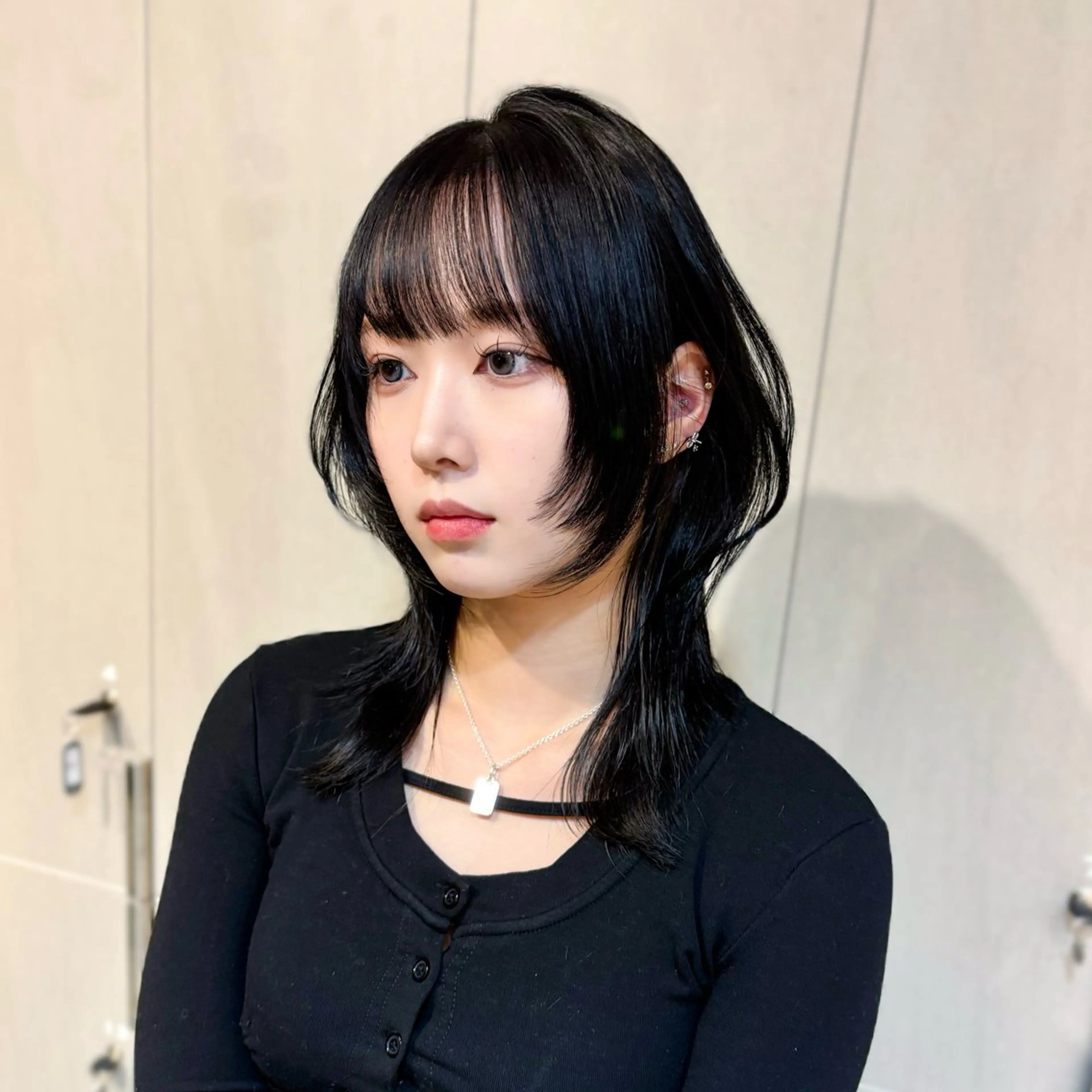 ミディアム カット ヘアカラー トリートメント 髪質改善/縮毛矯正/ 韓国ヘア/矢野のヘアスタイル