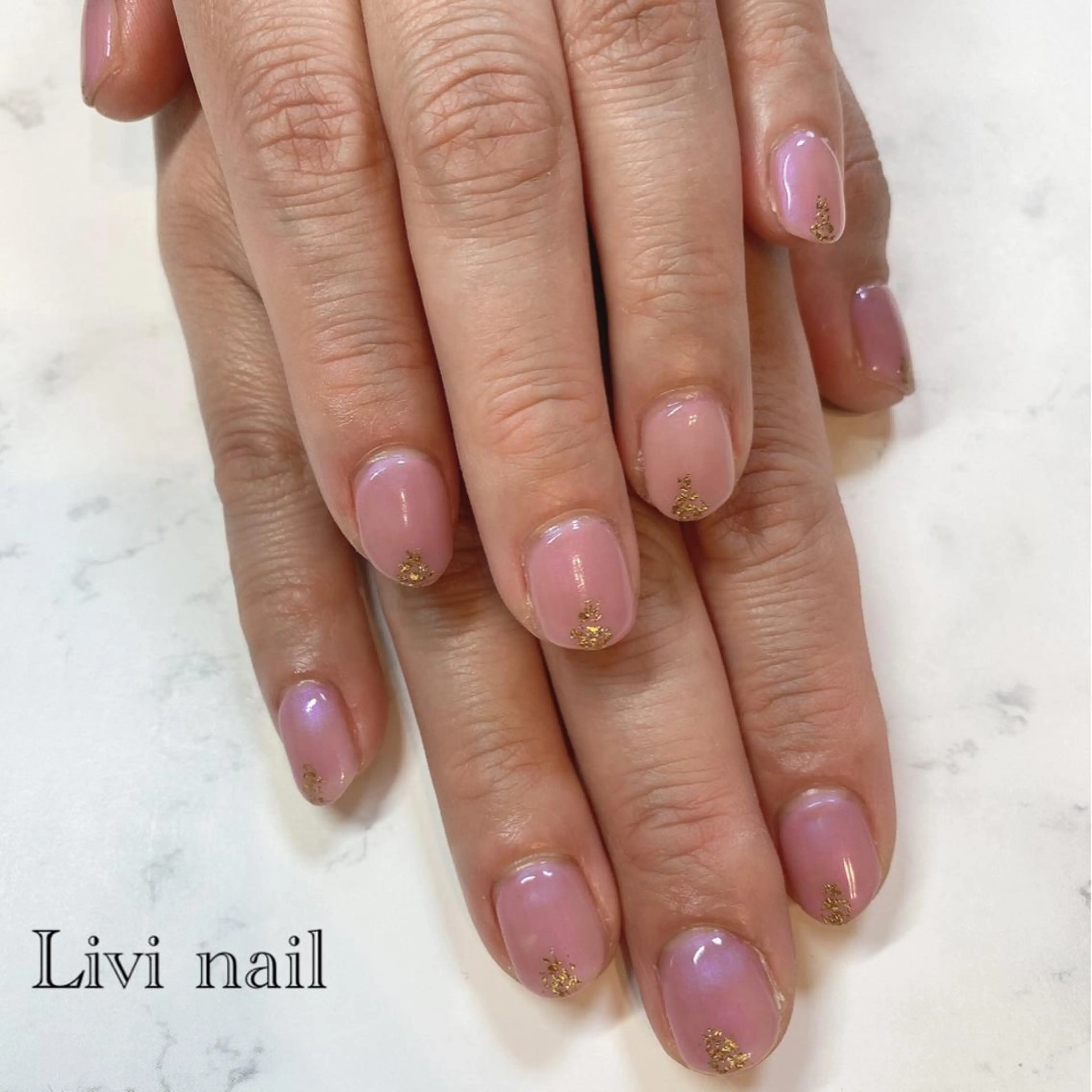 ネイル ワンカラーネイル nailsalon eplusのネイルデザイン